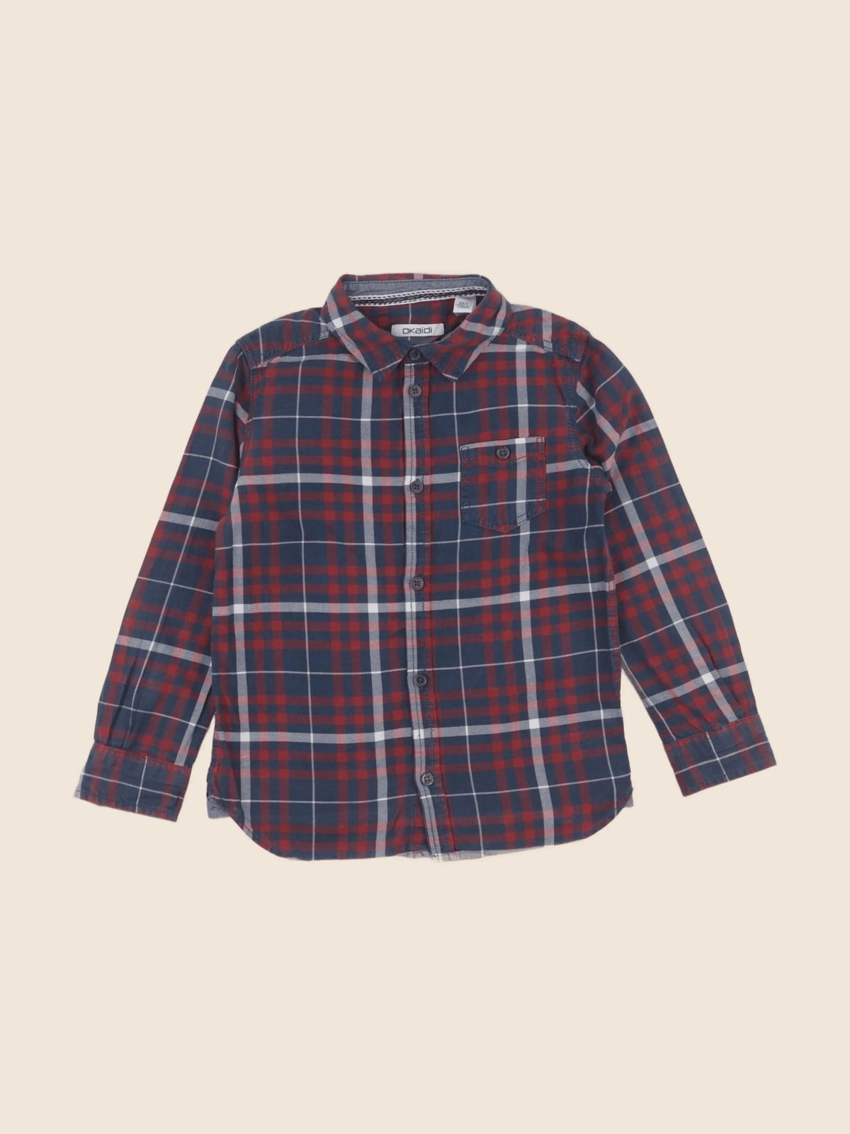 Okaidi - chemise multicolore - 5 ans