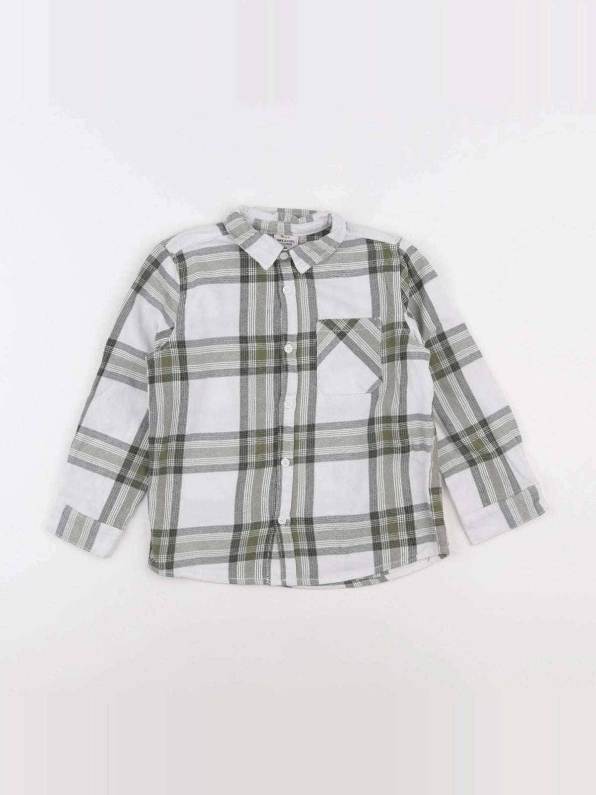 Tape à l'oeil - chemise vert - 5 ans