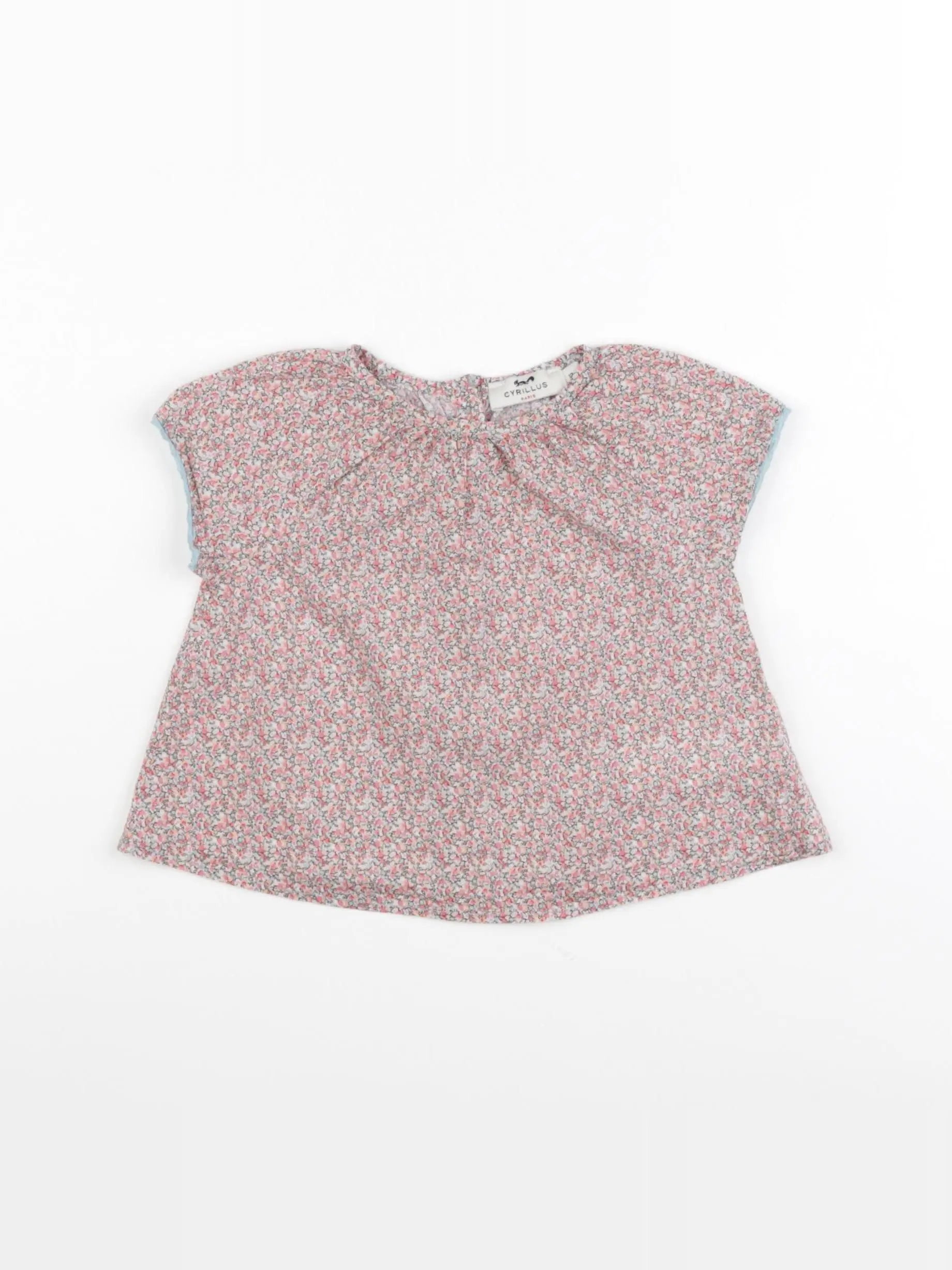 Cyrillus - blouse multicolore - 12 mois