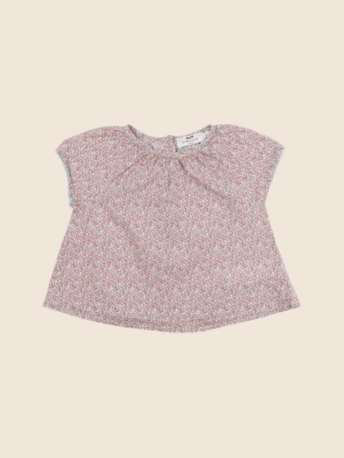 Cyrillus - blouse multicolore - 12 mois
