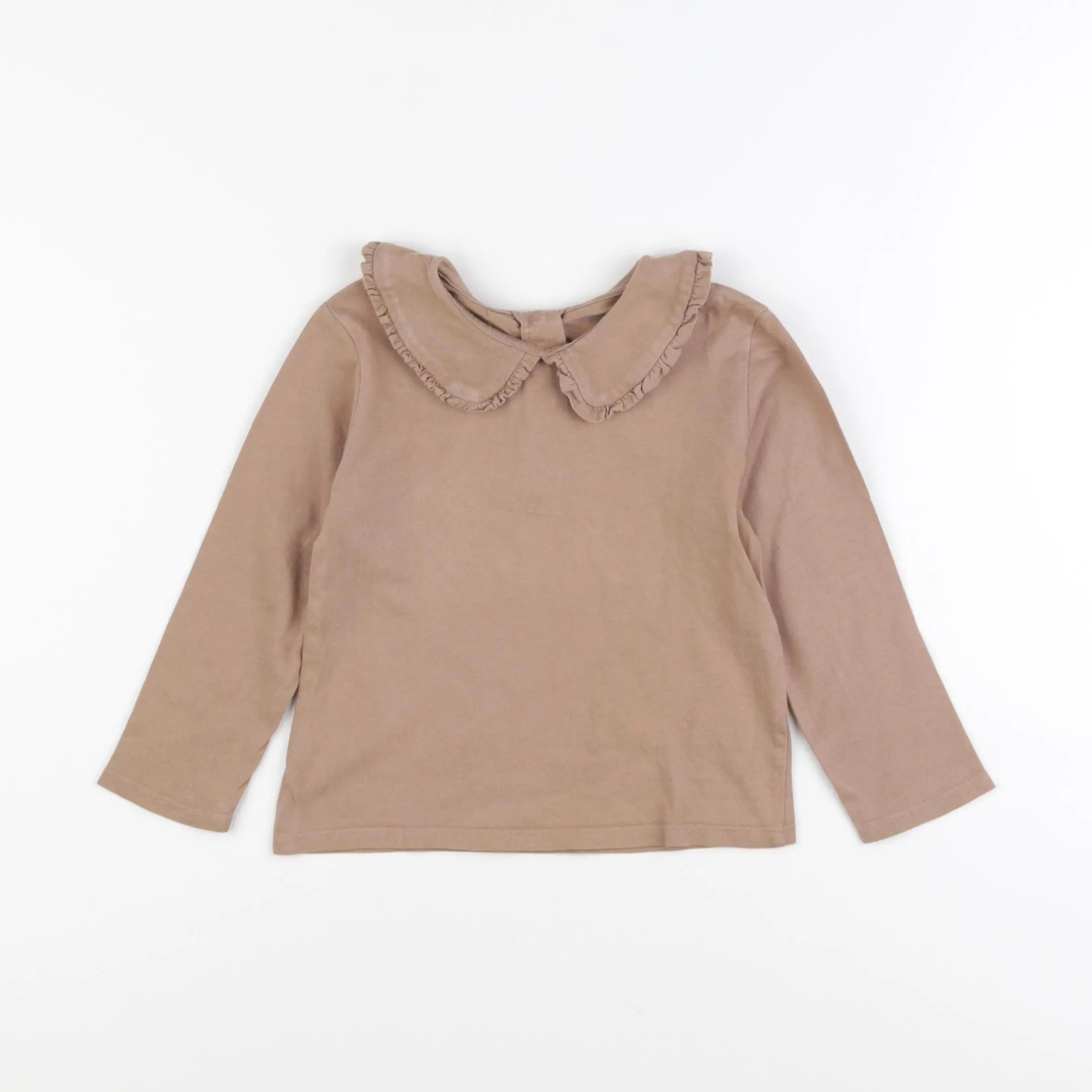 Vertbaudet - tee-shirt beige - 2 ans