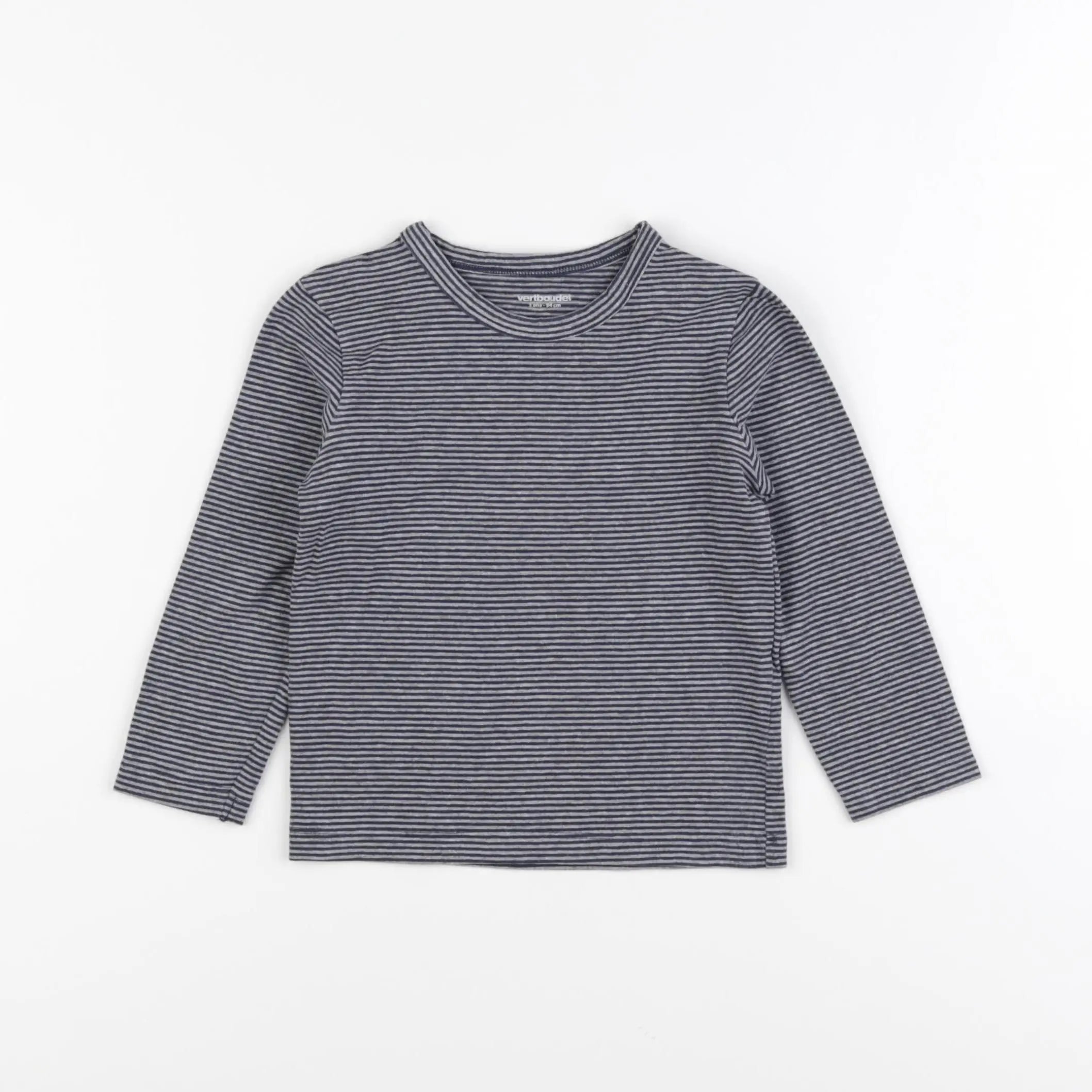Vertbaudet - tee-shirt bleu - 3 ans