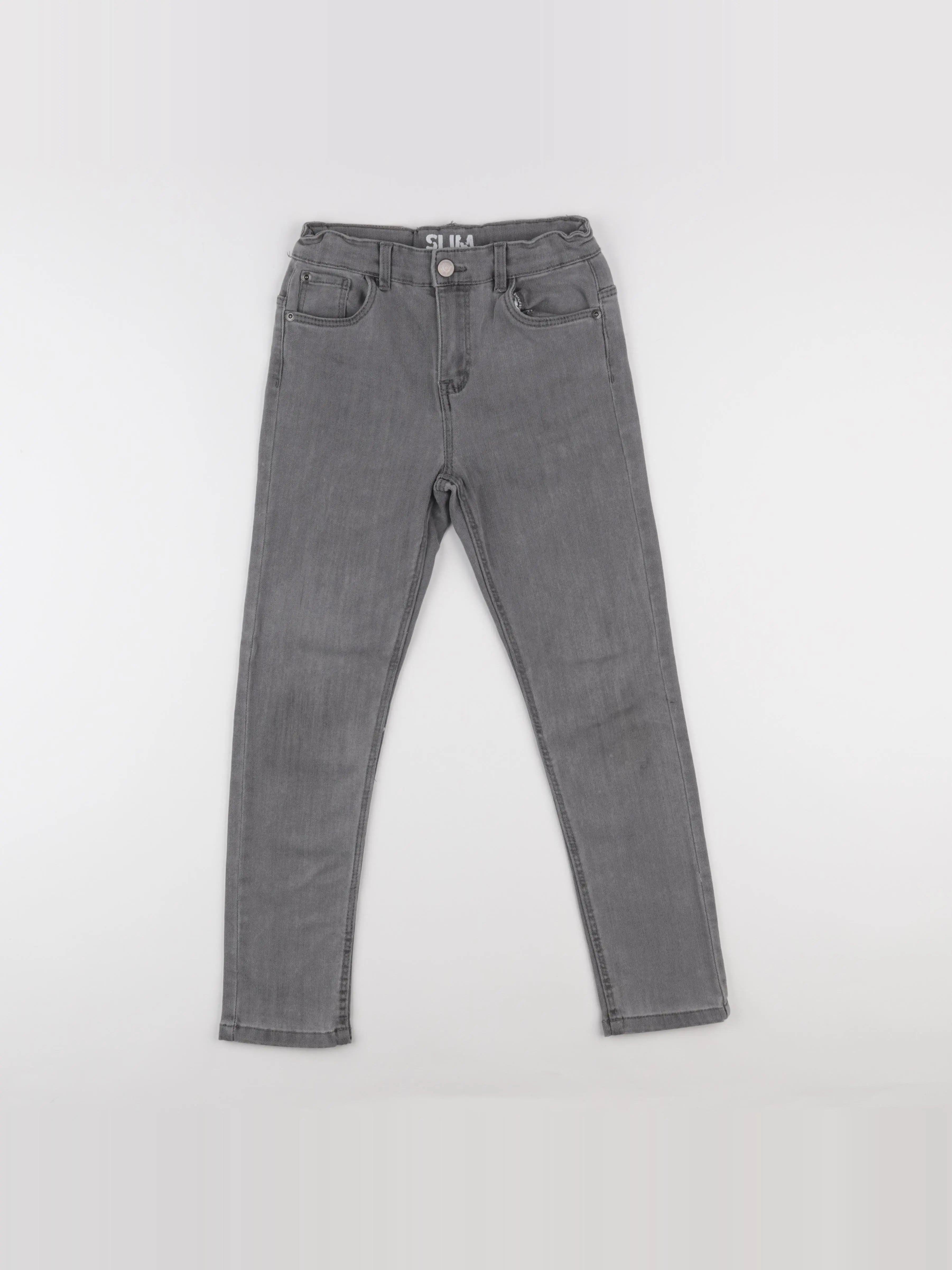 Vertbaudet - jean gris - 9 ans