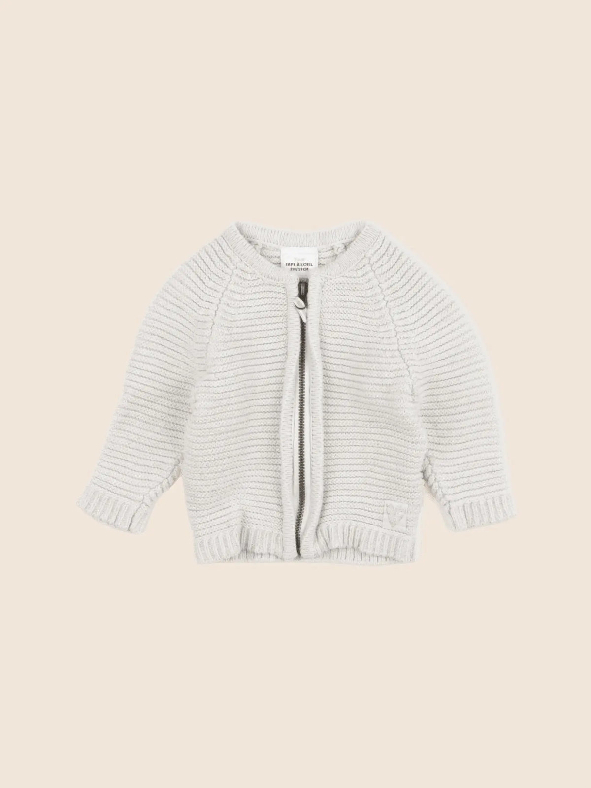 Tape à l'oeil - gilet beige - 3 mois