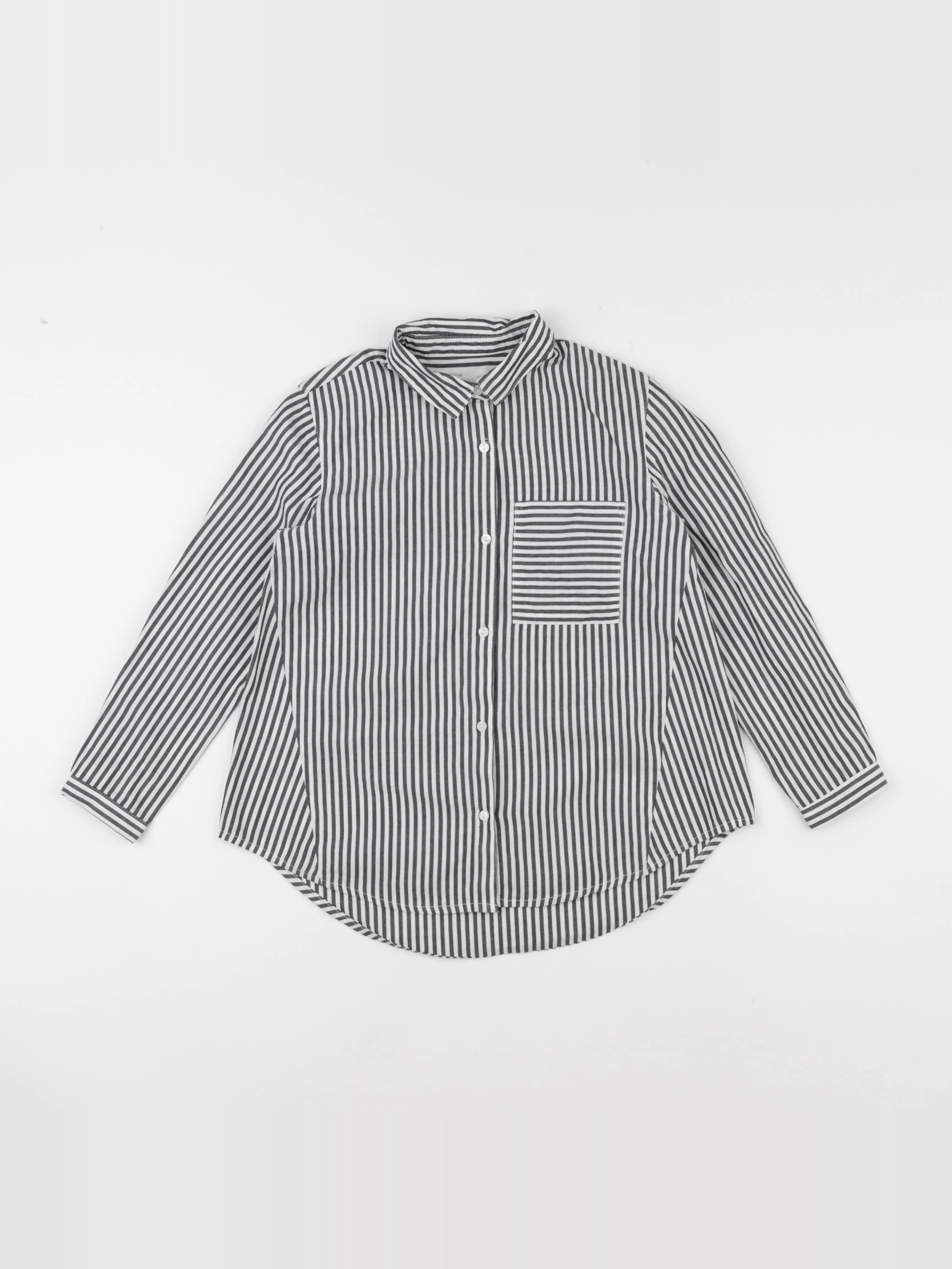 Zara - blouse gris - 8 ans