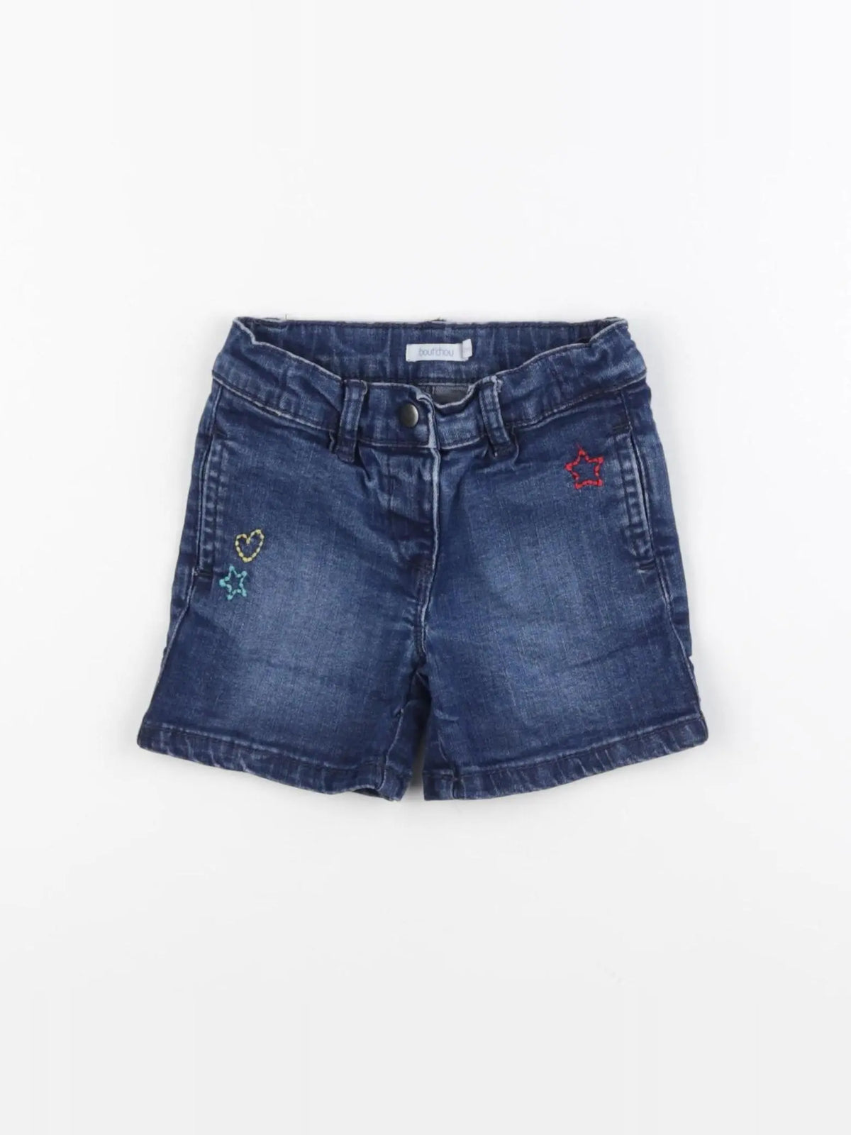 Boutchou - short bleu - 12 mois