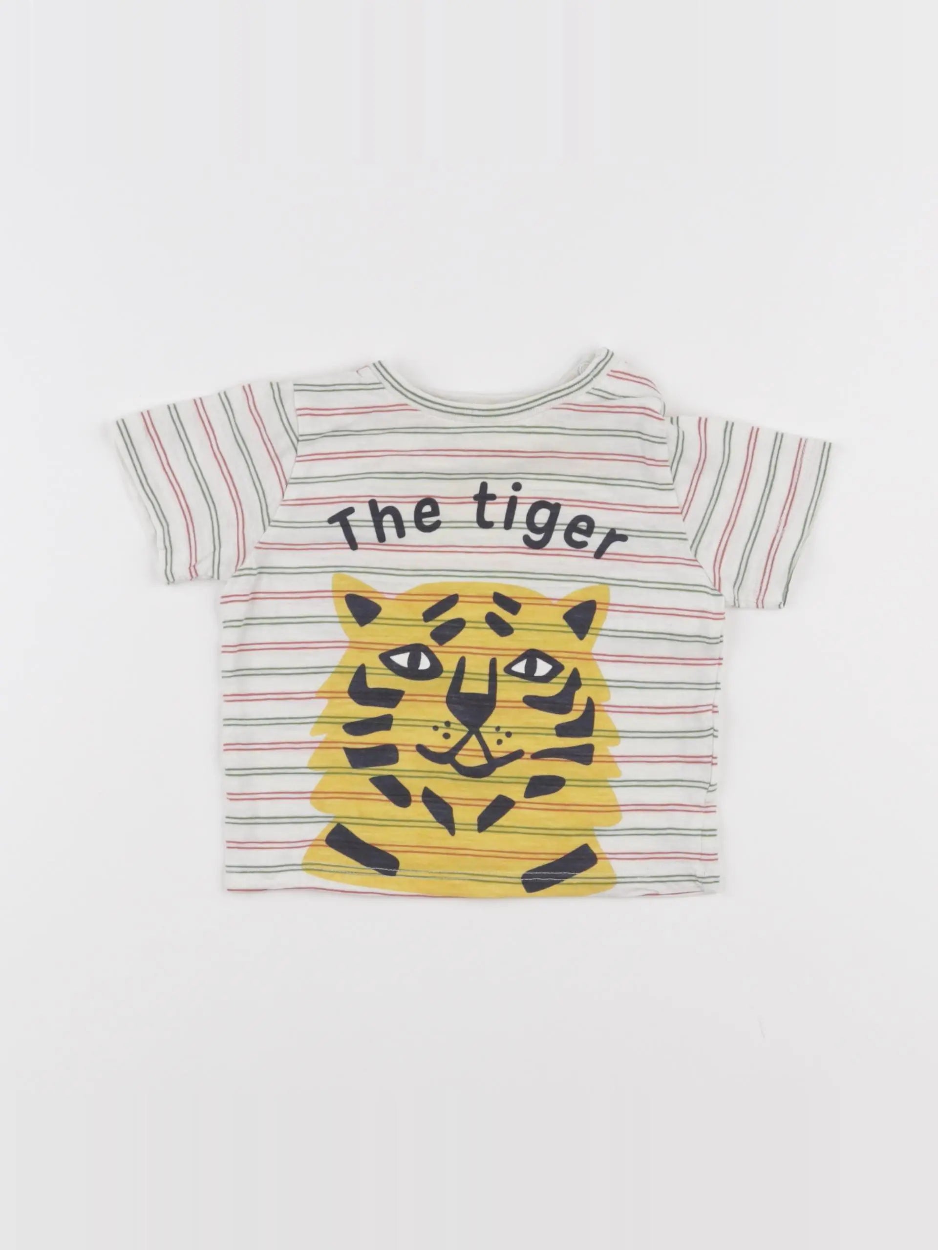 Boutchou - tee-shirt multicolore - 6 mois