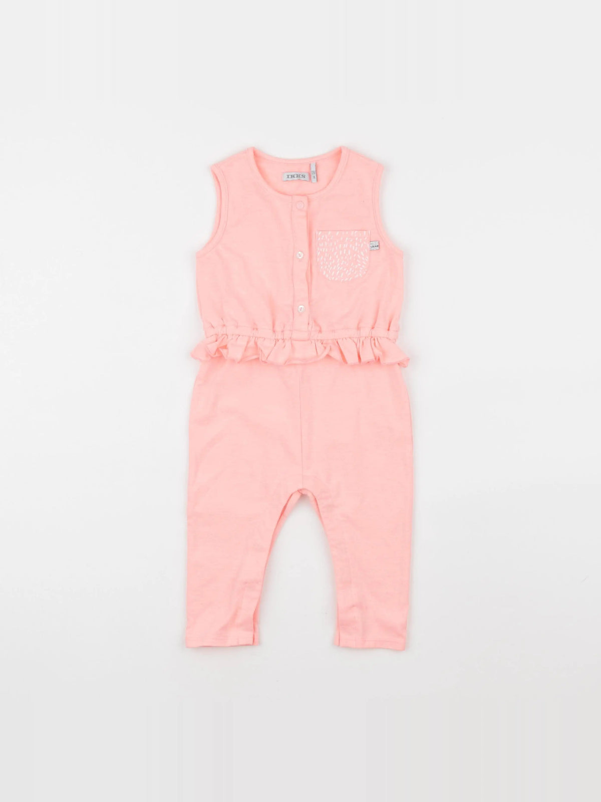 IKKS - combinaison rose - 12 mois