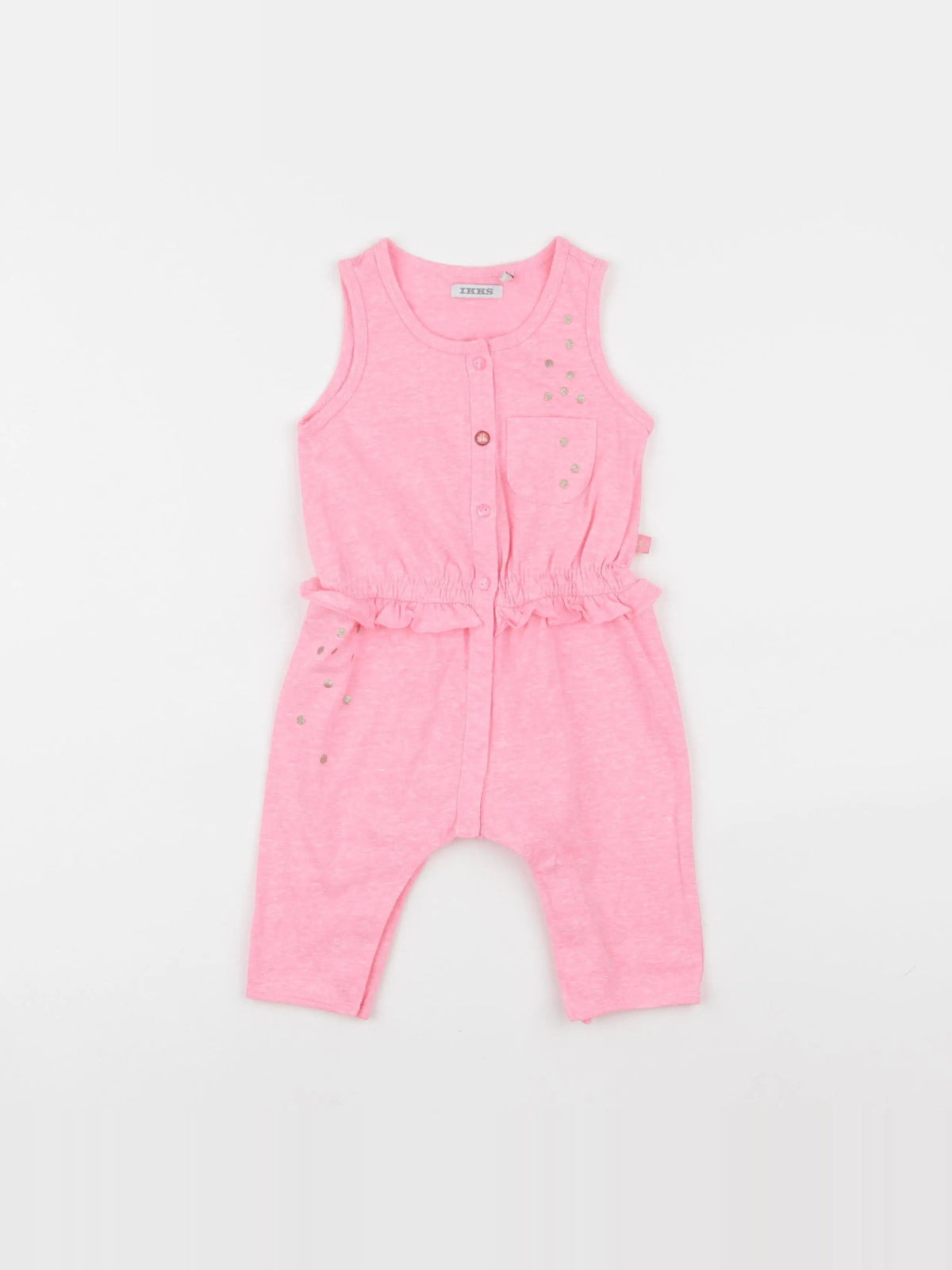 IKKS - combinaison rose - 6 mois