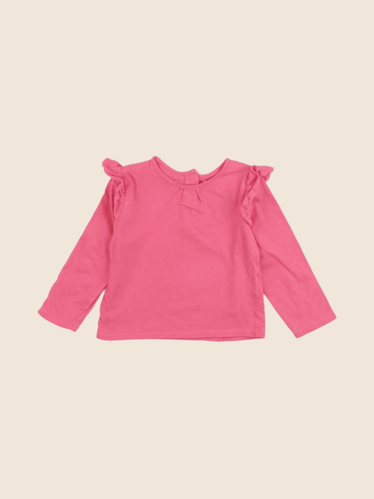 Vertbaudet - tee-shirt rose - 18 mois