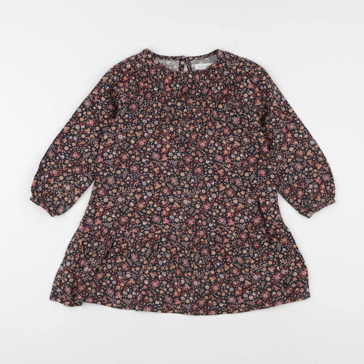 Vertbaudet - robe multicolore - 3 ans