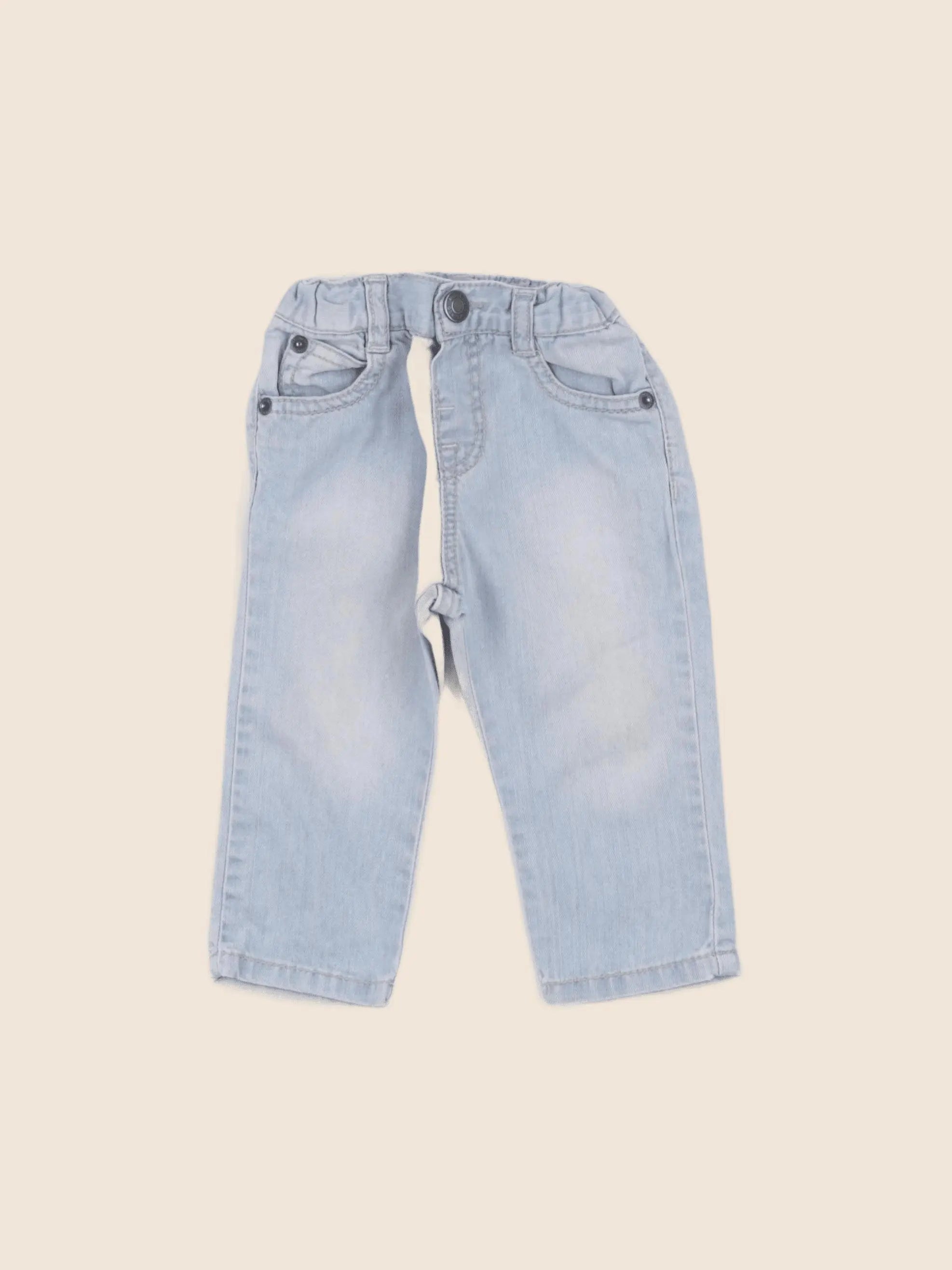 Zara - jean bleu - 6/9 mois