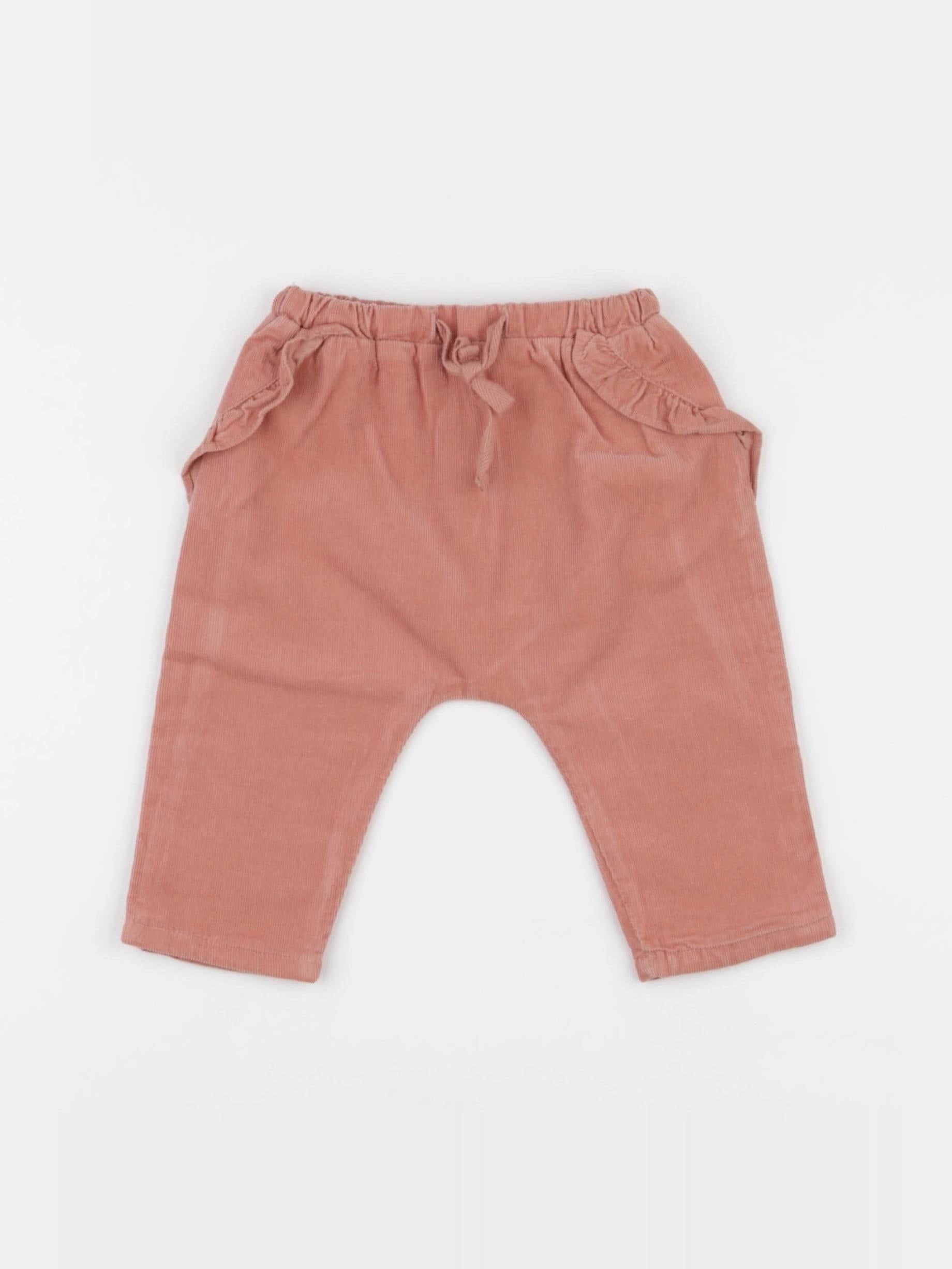 Boutchou - sarouel rose - 3 mois