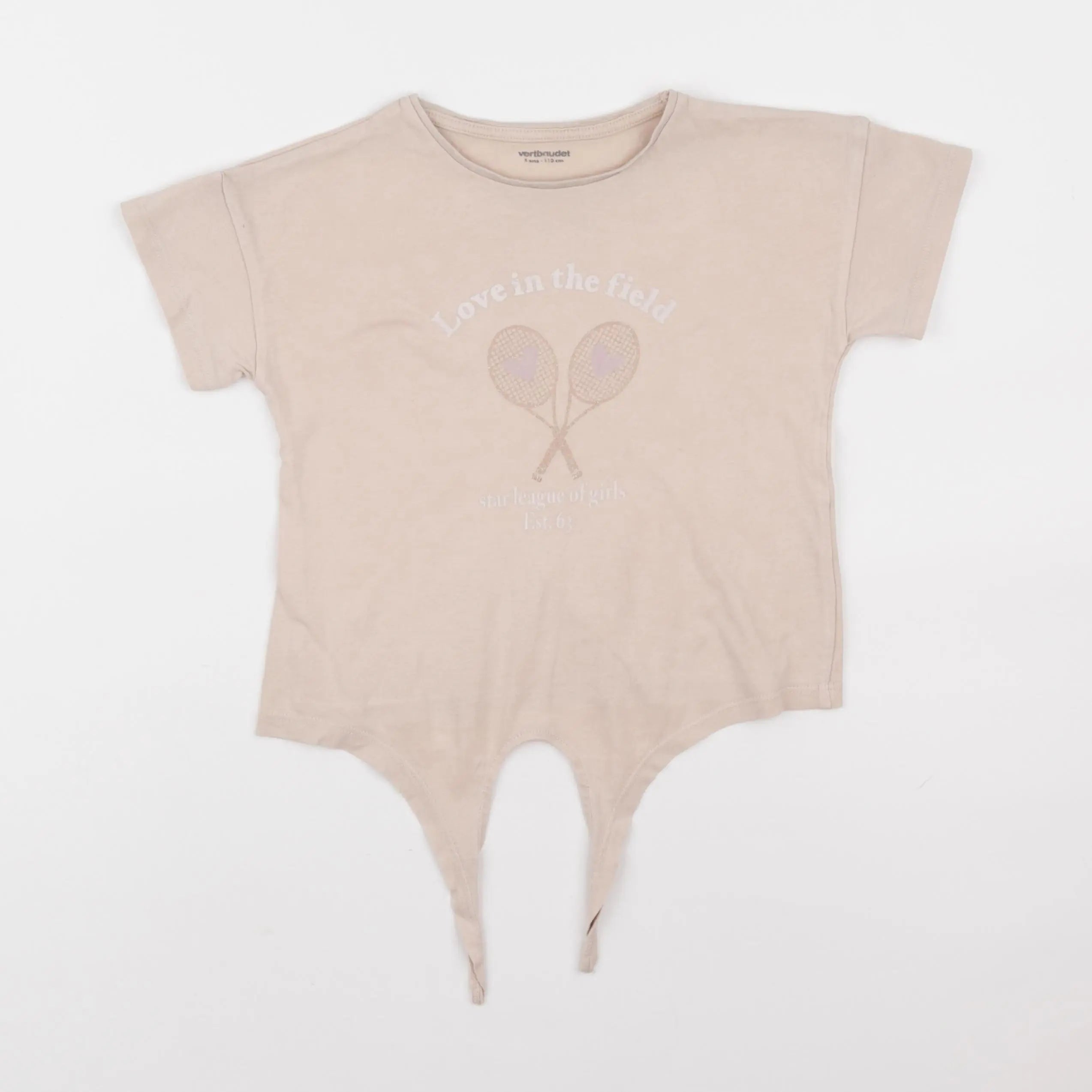Vertbaudet - tee-shirt rose - 5 ans