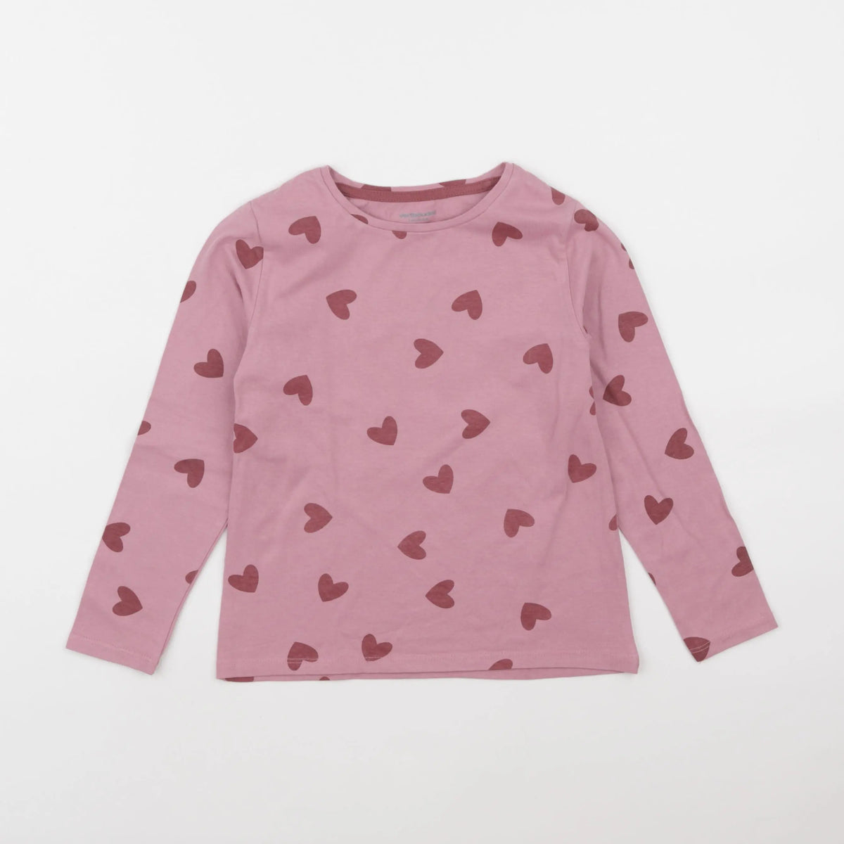 Vertbaudet - tee-shirt rose - 6 ans