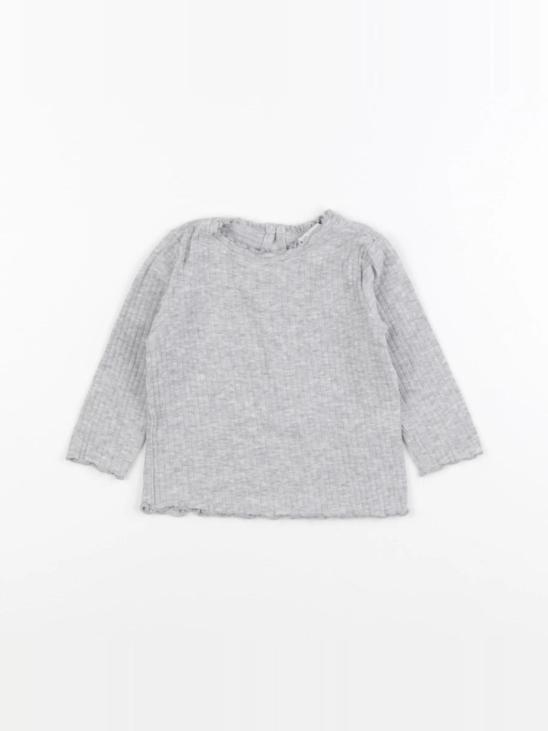 H&M - tee-shirt gris - 6 mois