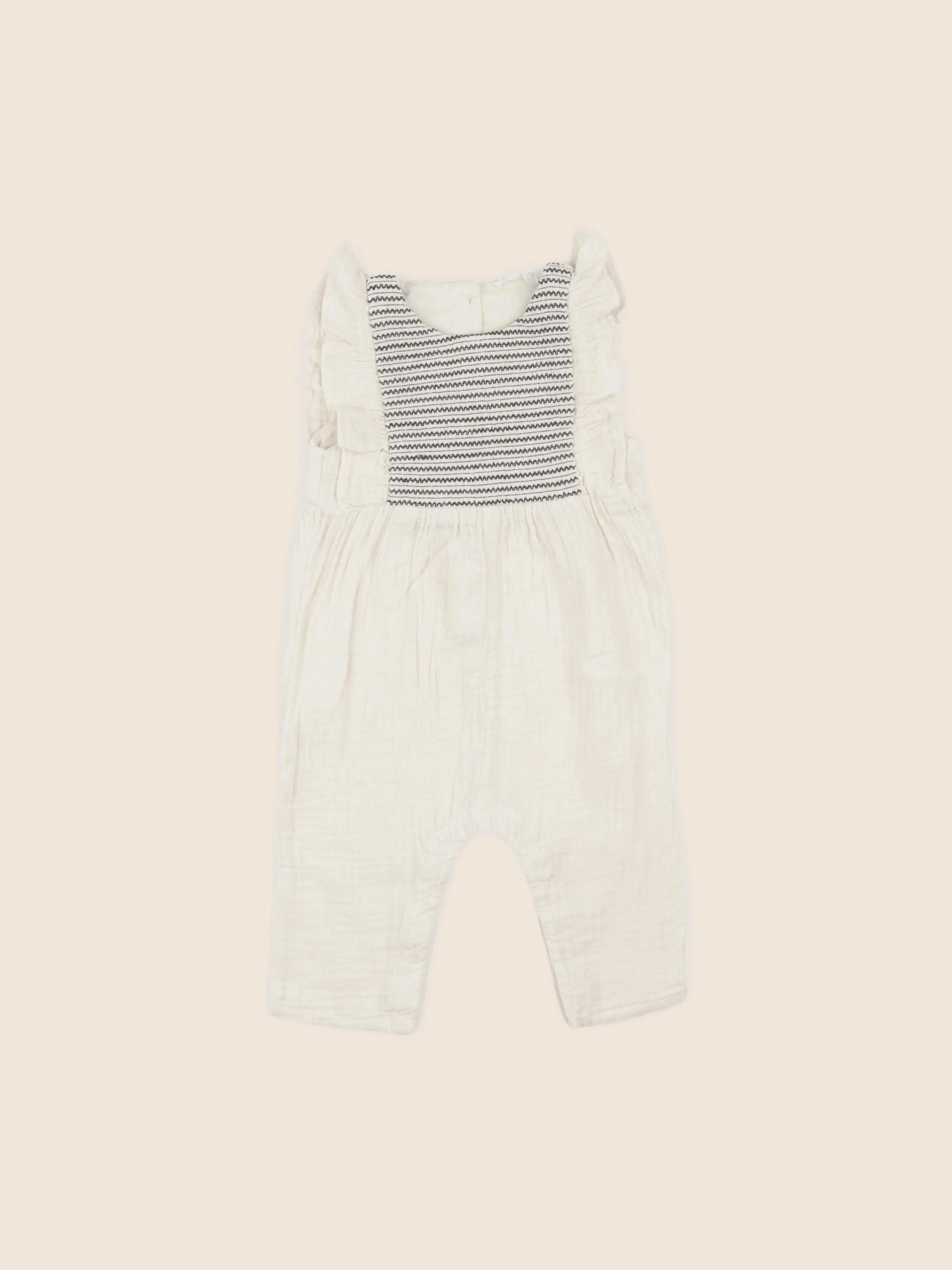 Vertbaudet - combinaison beige - 12 mois