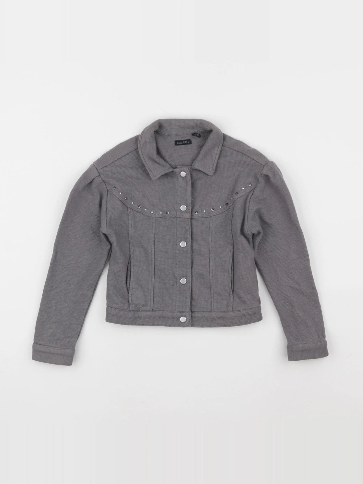 IKKS - sweat gris - 10 ans