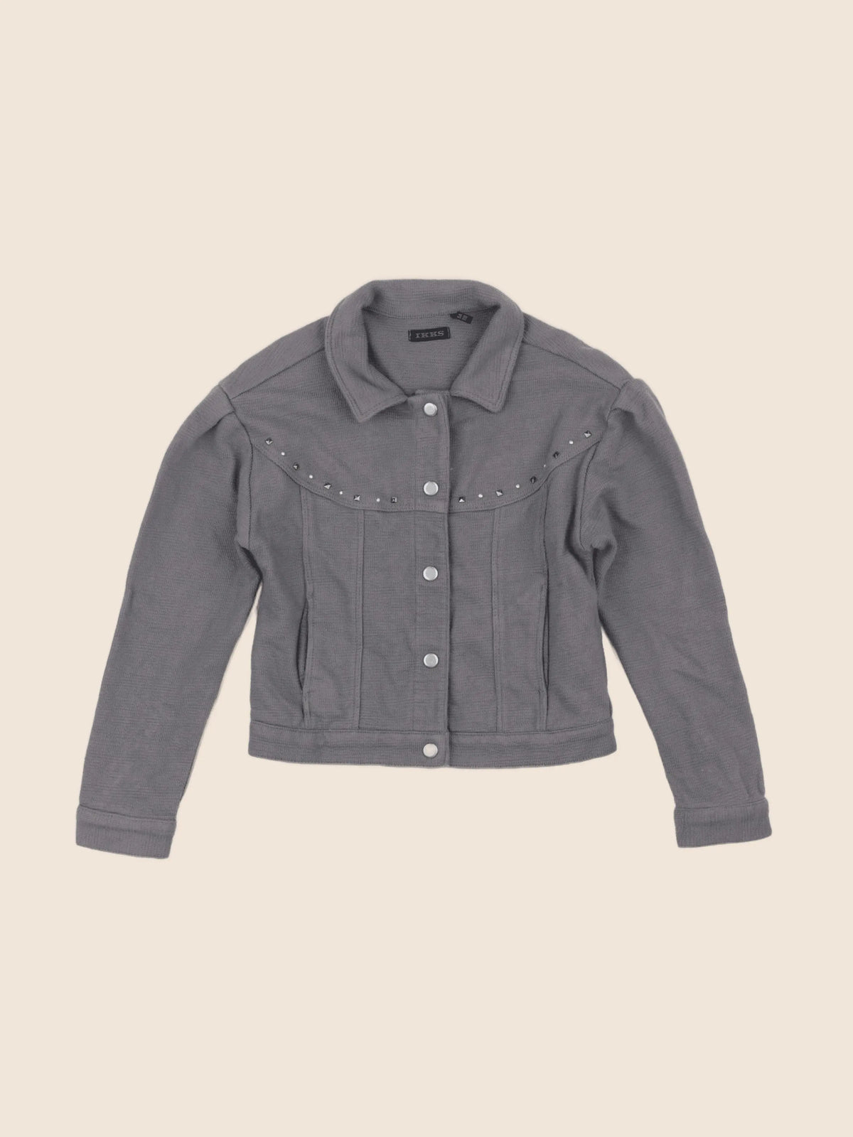 IKKS - sweat gris - 10 ans