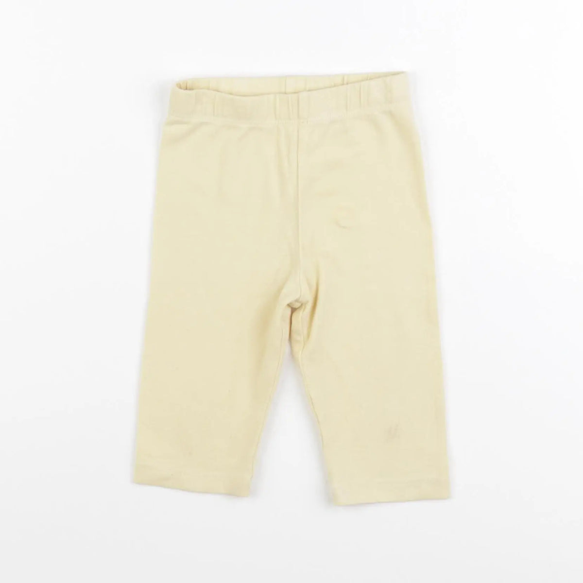 Vertbaudet - legging court jaune - 2 ans