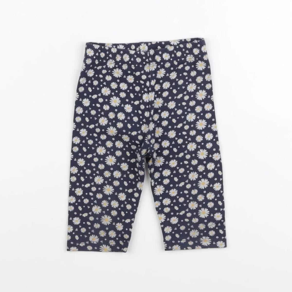 Vertbaudet - legging bleu, blanc - 2 ans