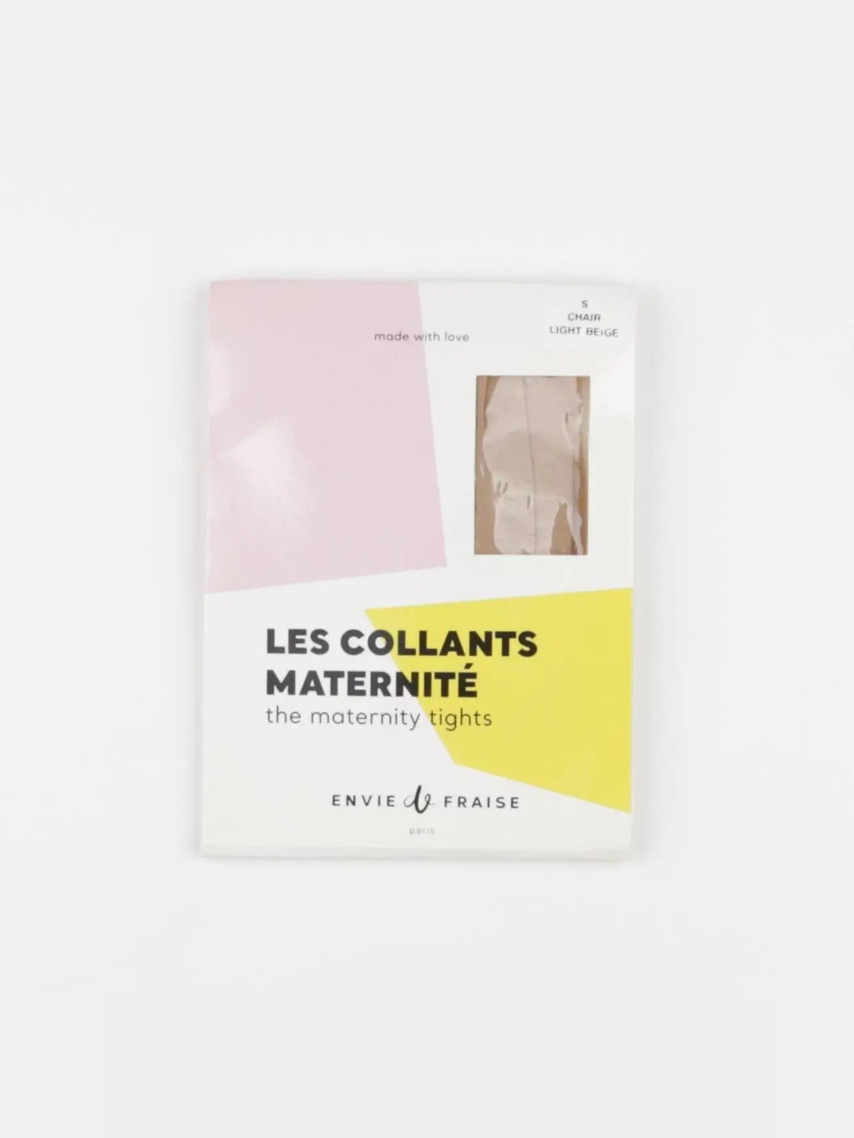 Envie de fraise - collants grossesse beige - s