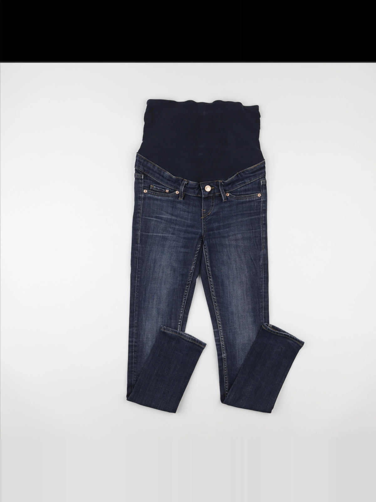 H&M - jean grossesse bleu - 36