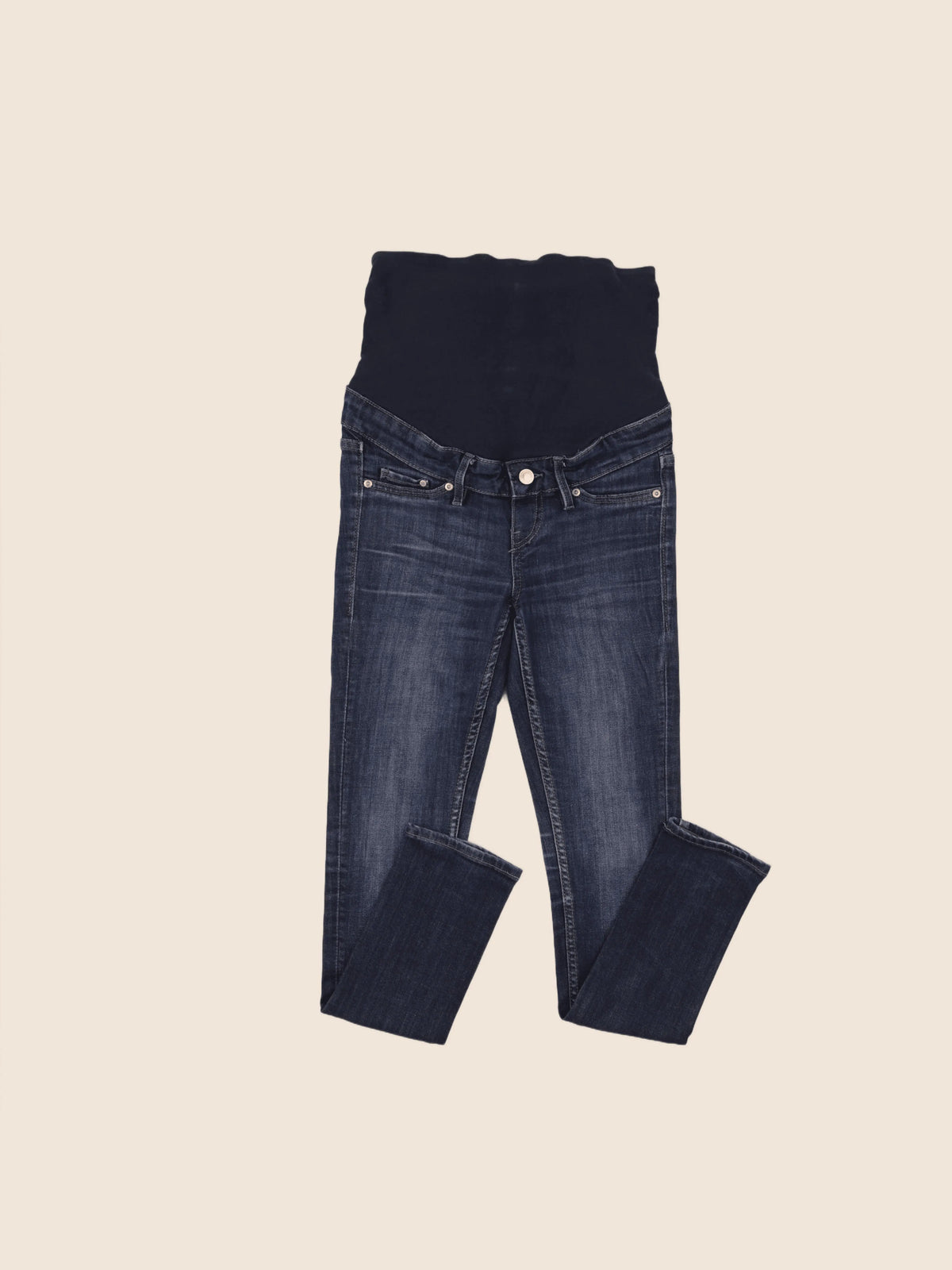 H&M - jean grossesse bleu - 36