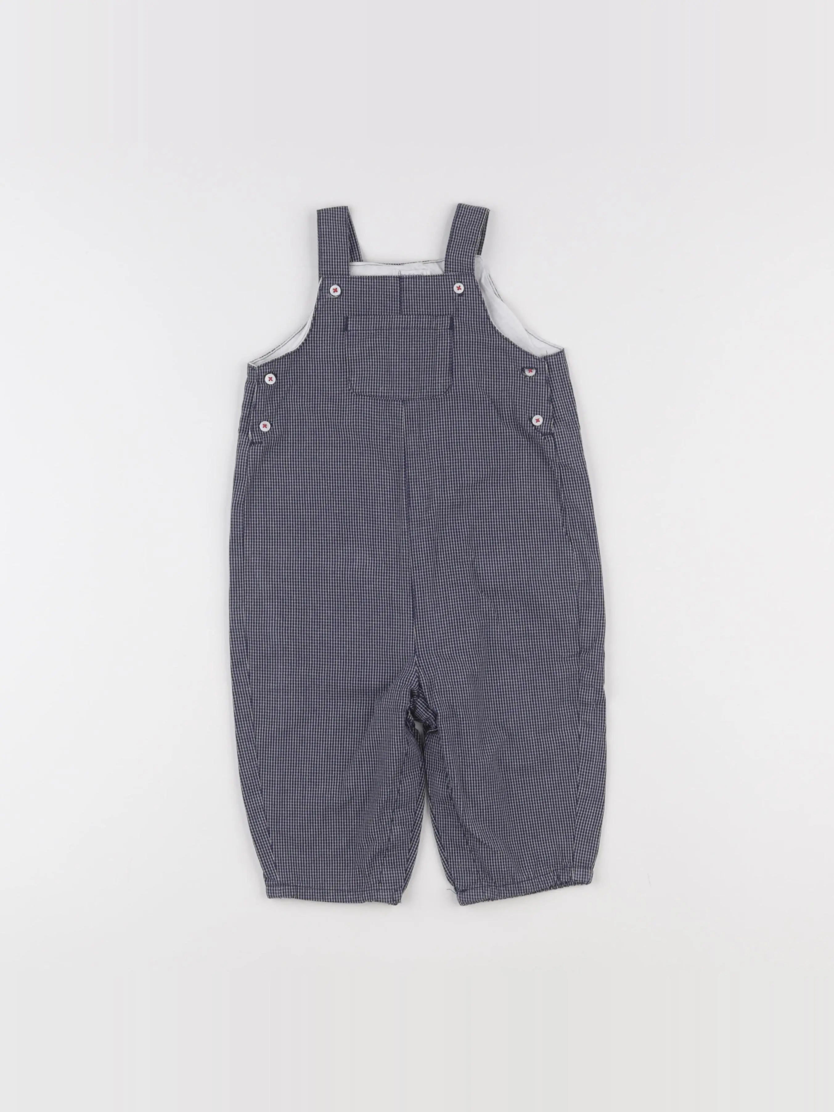 Boutchou - combinaison bleu - 12 mois