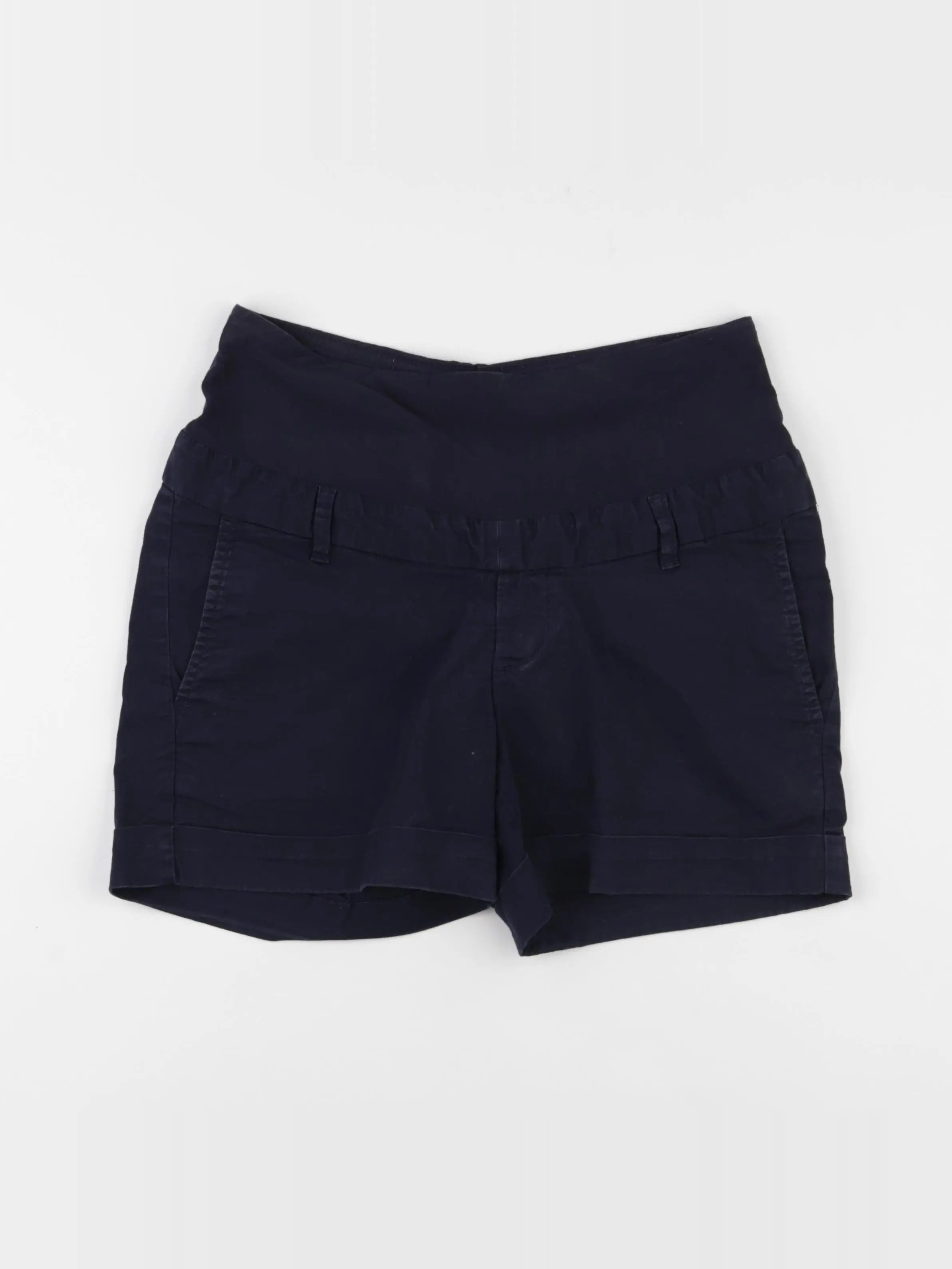 H&M - short grossesse bleu - 34