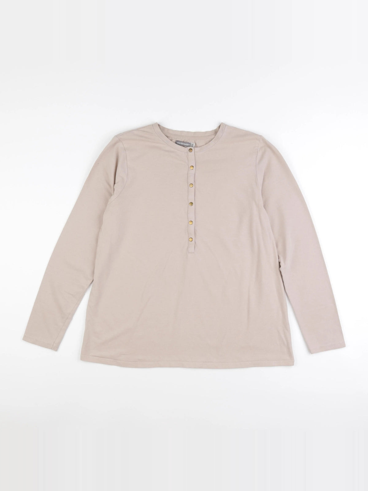 Vertbaudet - tee-shirt grossesse beige - 42 à 44