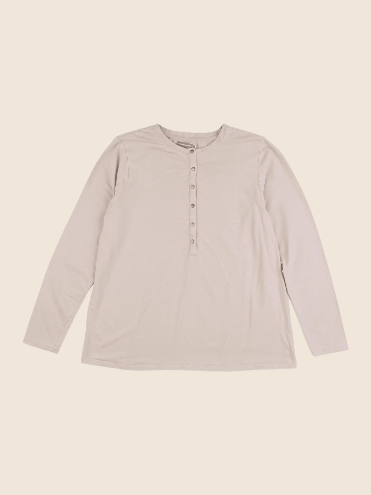 Vertbaudet - tee-shirt grossesse beige - 42 à 44
