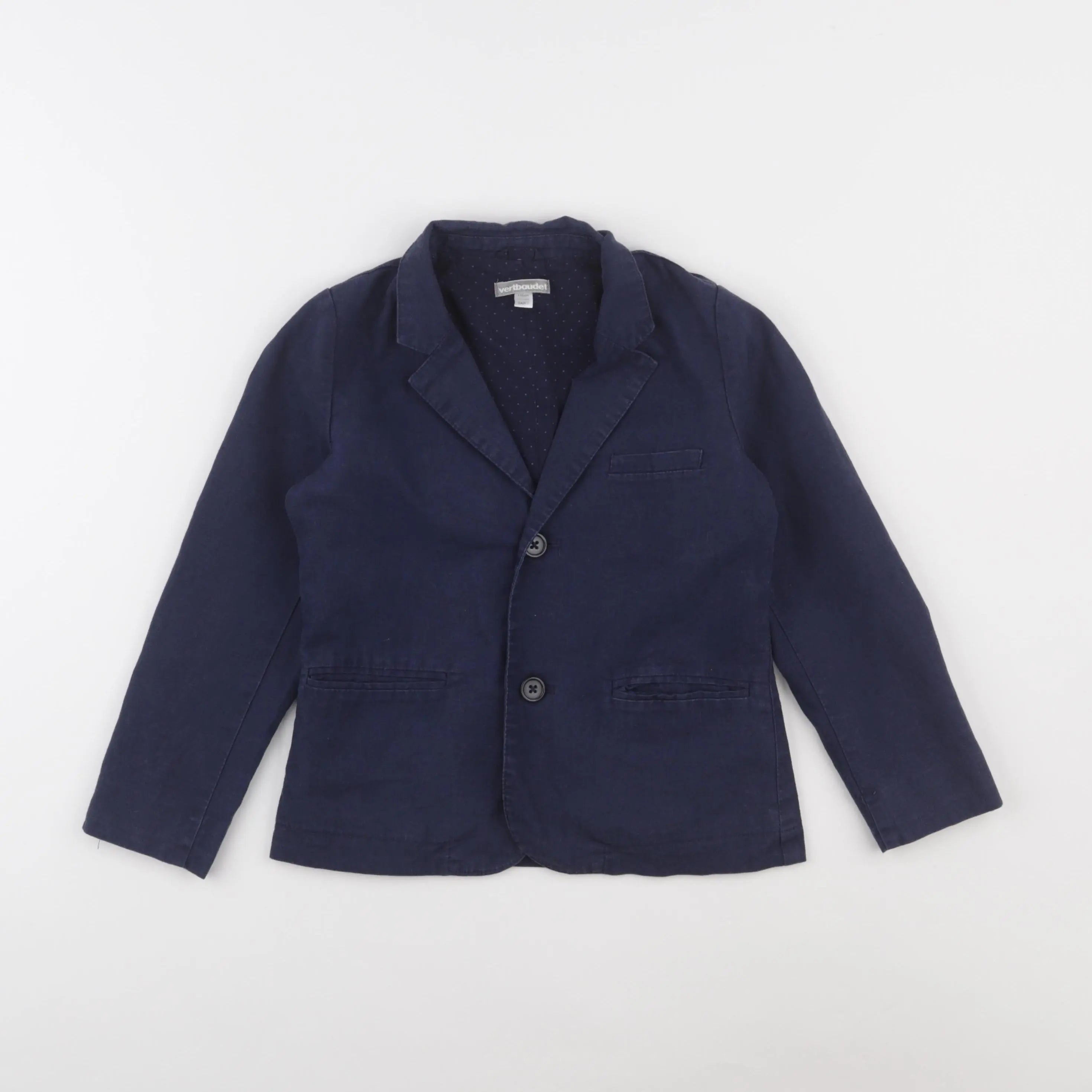 Vertbaudet - veste bleu - 6 ans