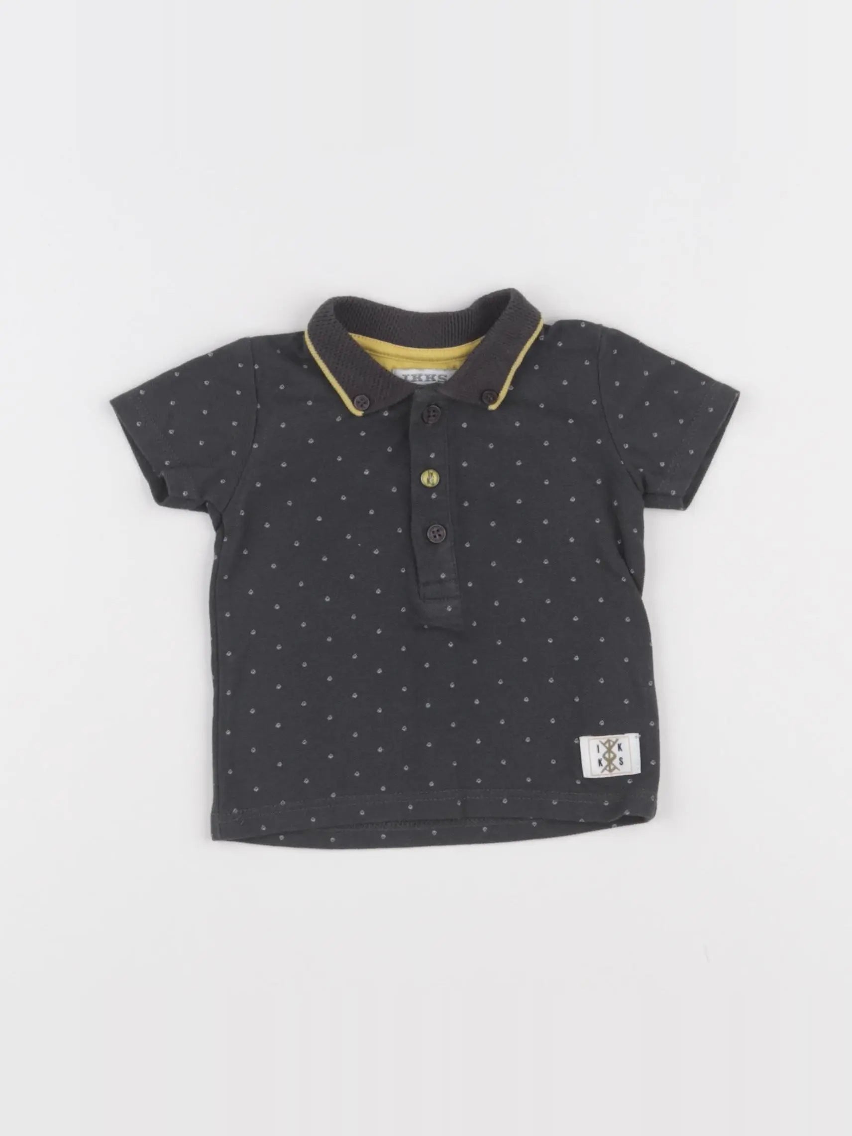IKKS - polo gris - 3 mois