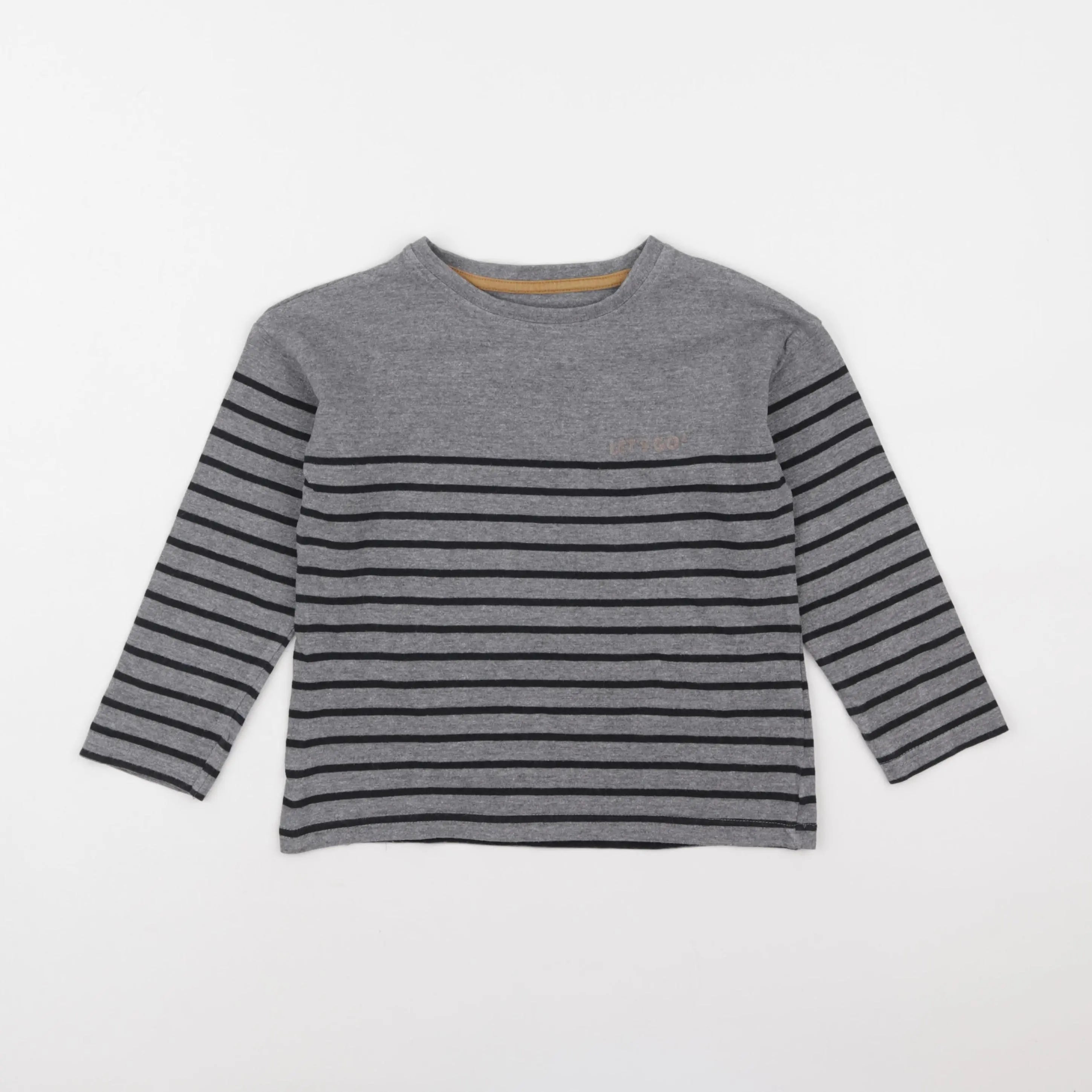 Vertbaudet - tee-shirt gris - 10 ans
