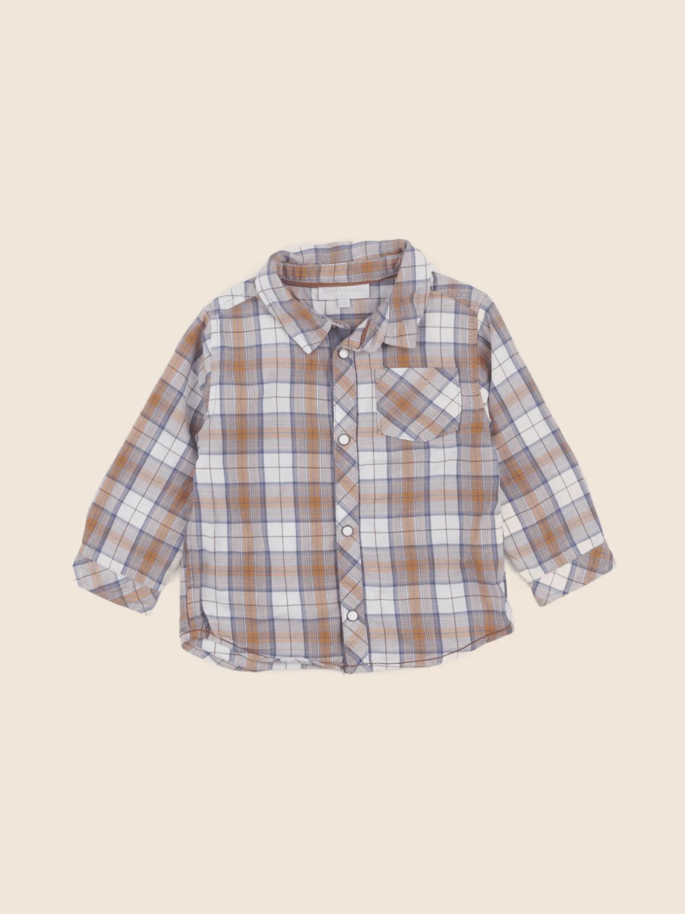 La Redoute - chemise multicolore - 12 mois