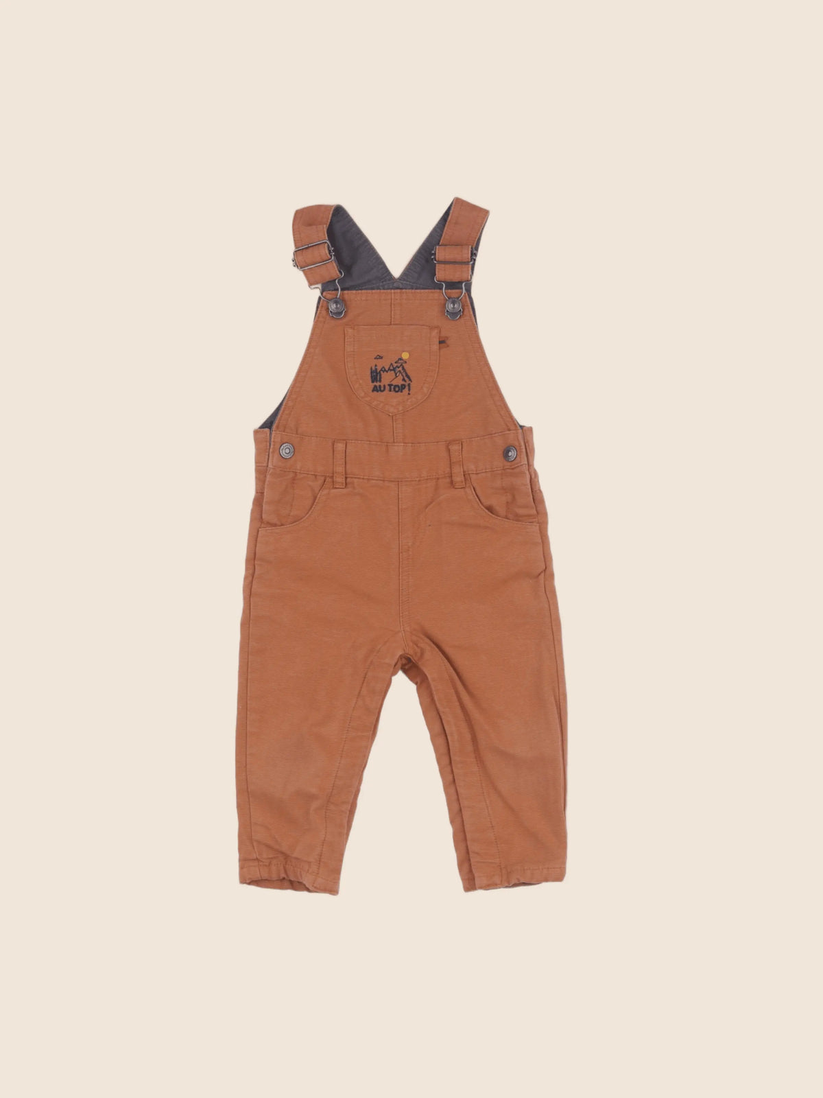 La Redoute - combinaison marron - 12 mois
