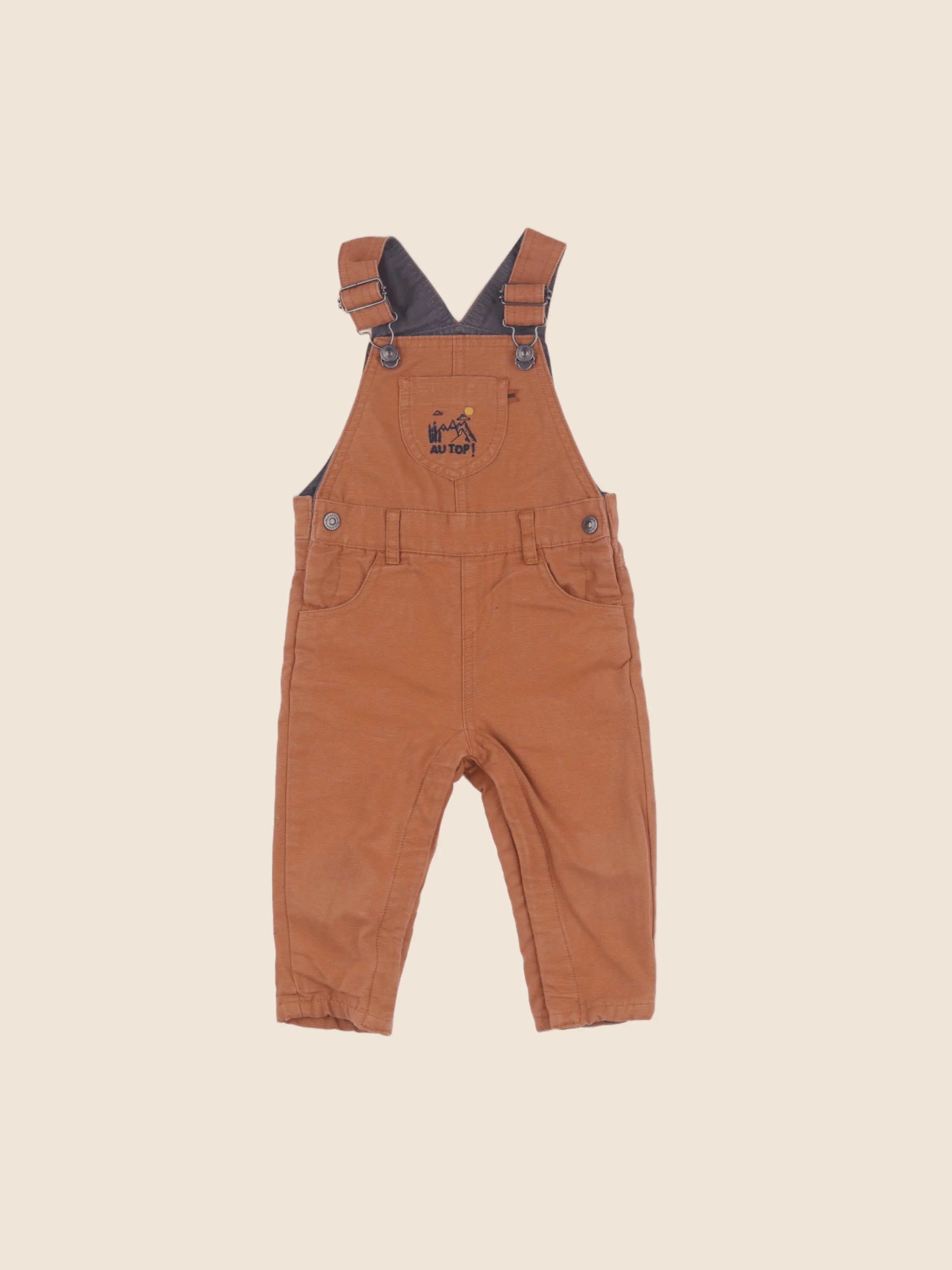 La Redoute - combinaison marron - 12 mois