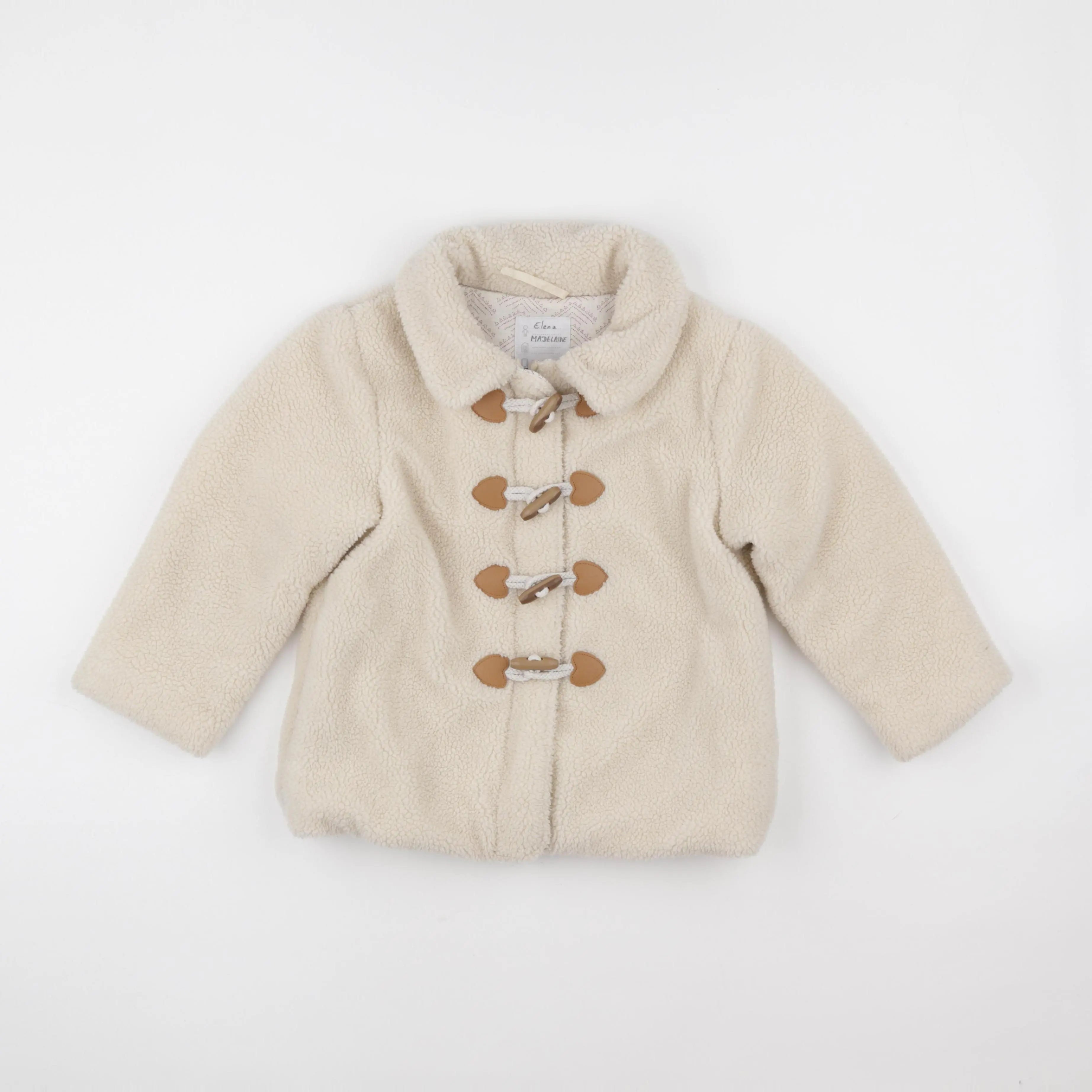Vertbaudet - veste beige - 6 ans