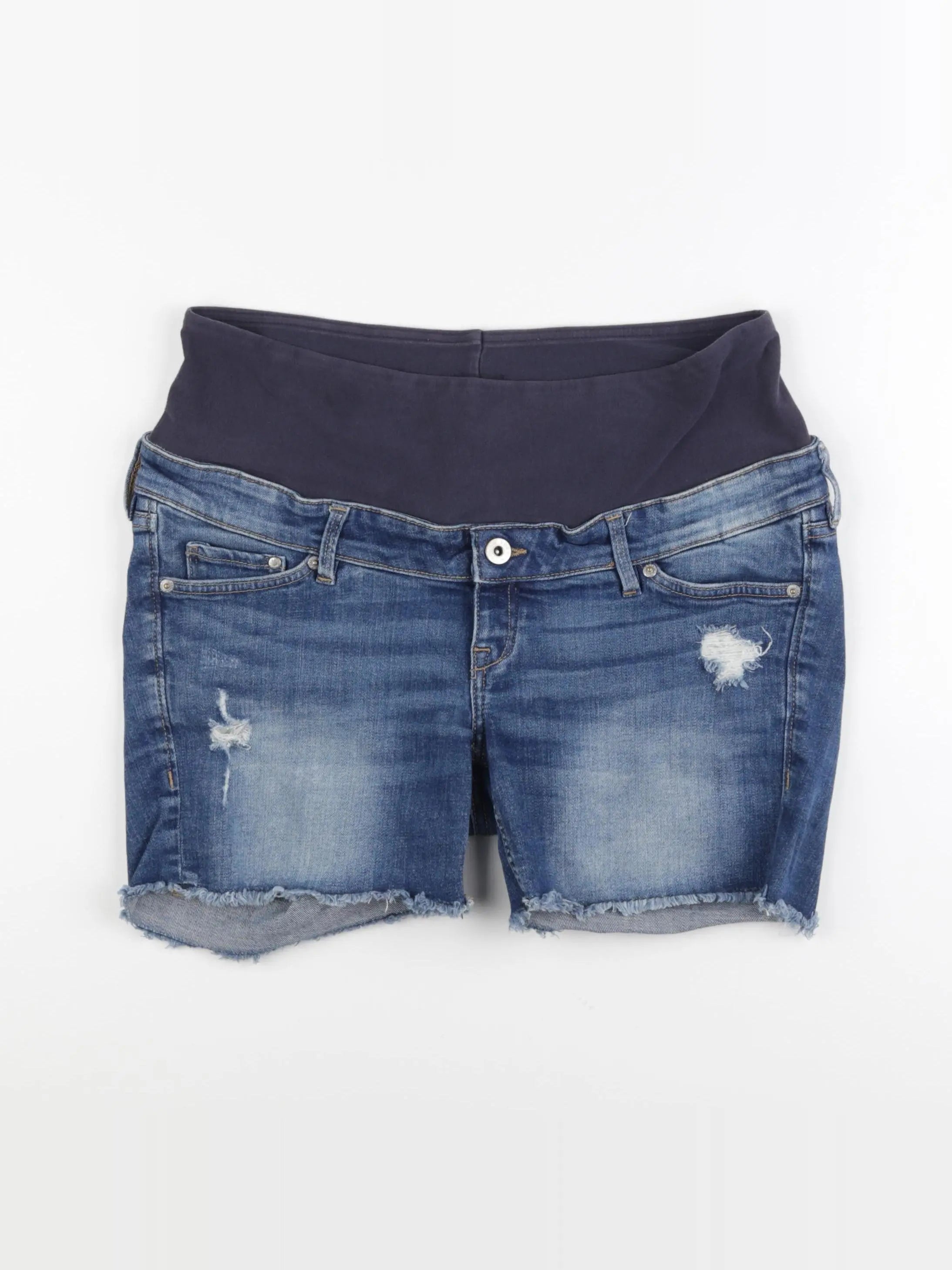 H&M - short grossesse bleu - 42