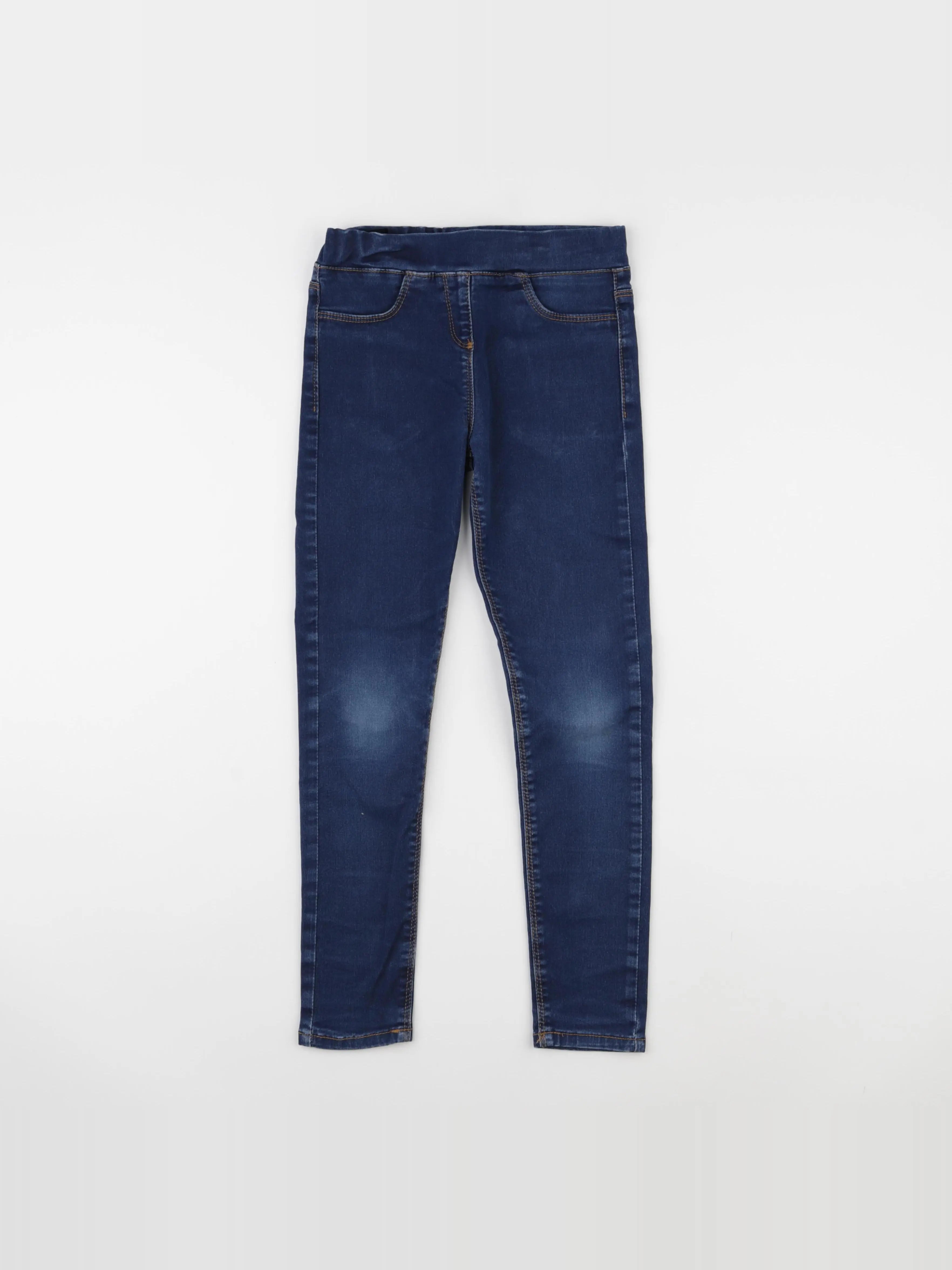 Vertbaudet - jegging bleu - 9 ans