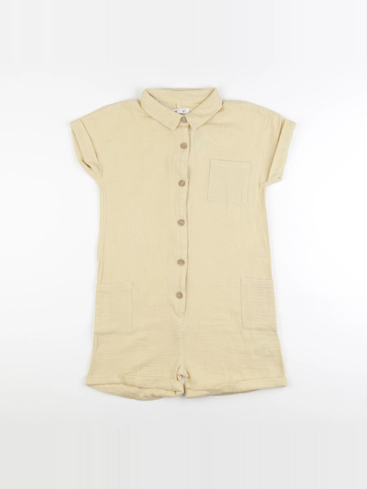 Vertbaudet - combinaison jaune - 10 ans