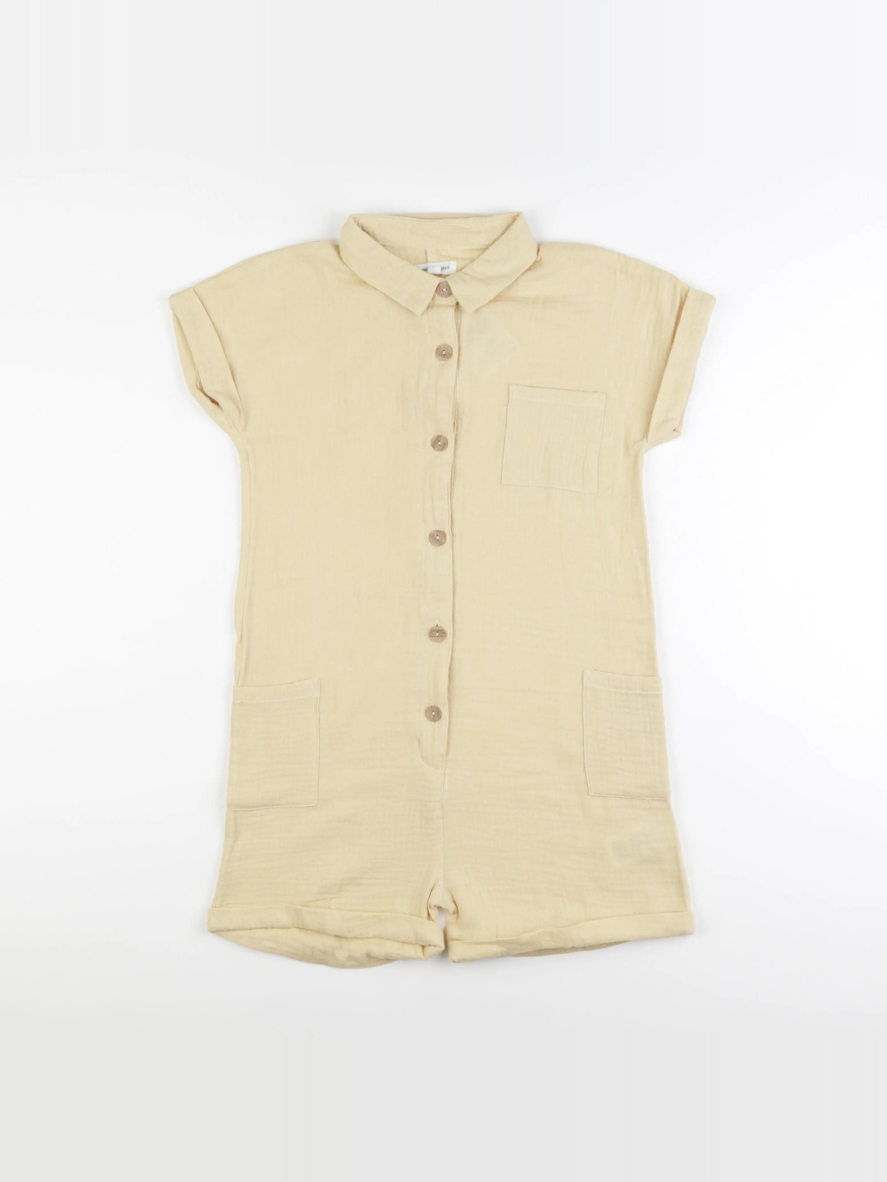 Vertbaudet - combinaison jaune - 10 ans