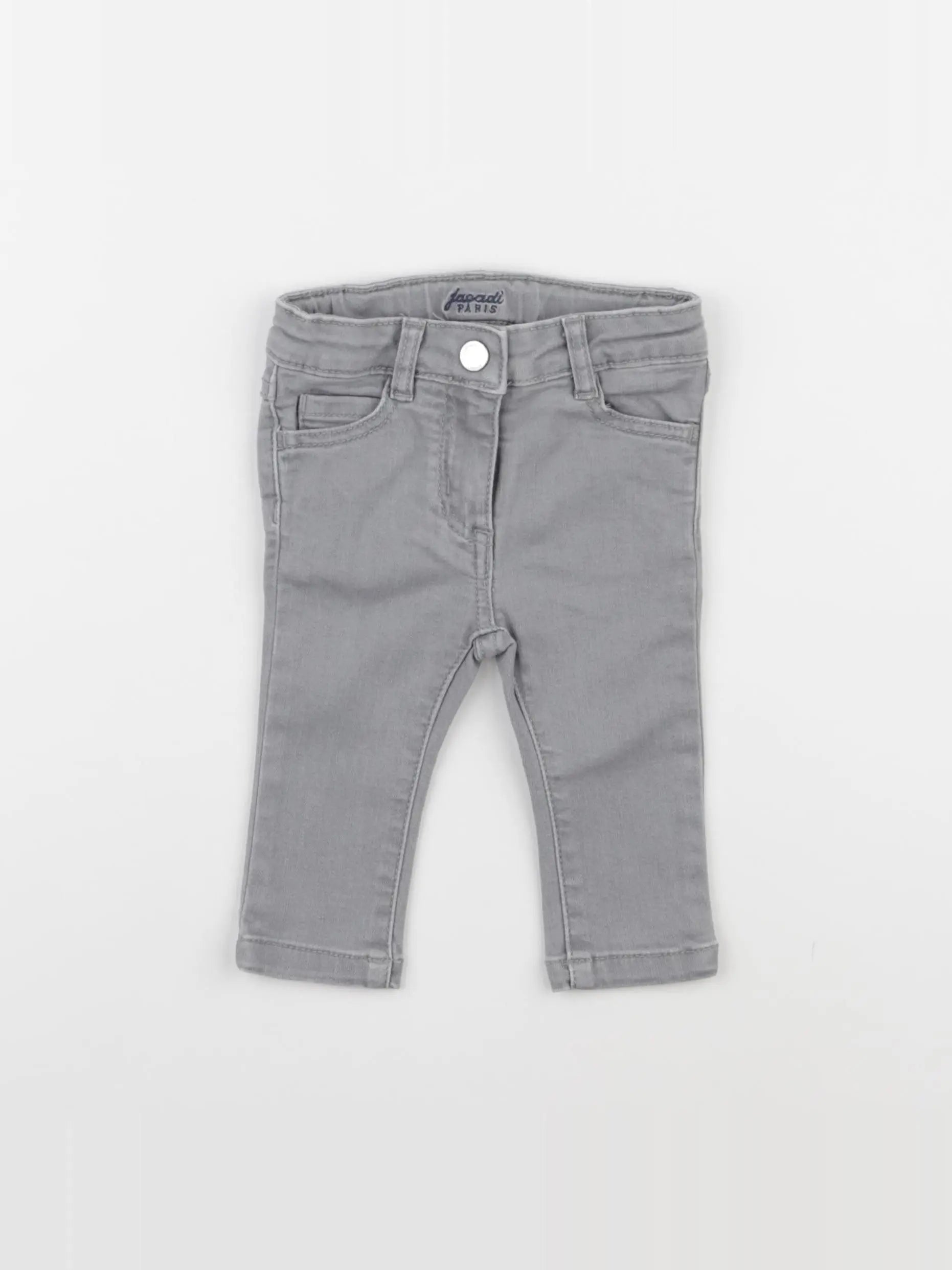 Jacadi - jean gris - 6 mois