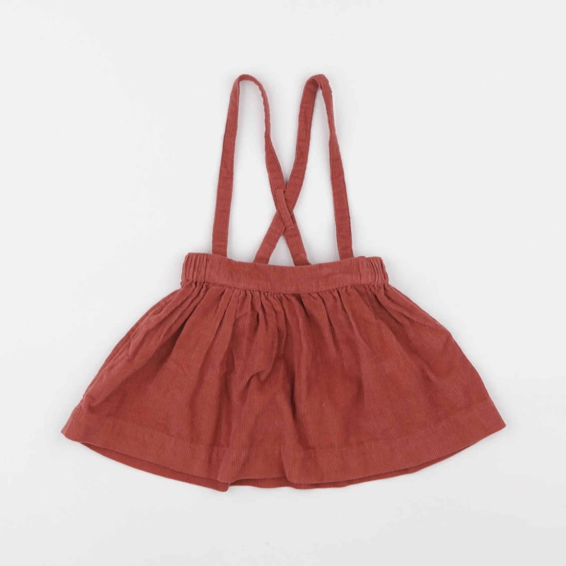 Vertbaudet - jupe marron - 12 mois