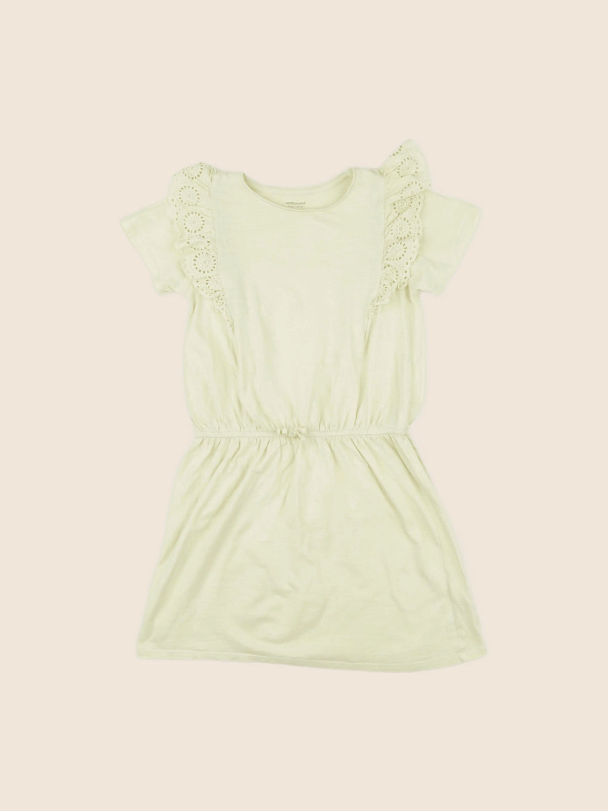 Vertbaudet - robe jaune - 10 ans