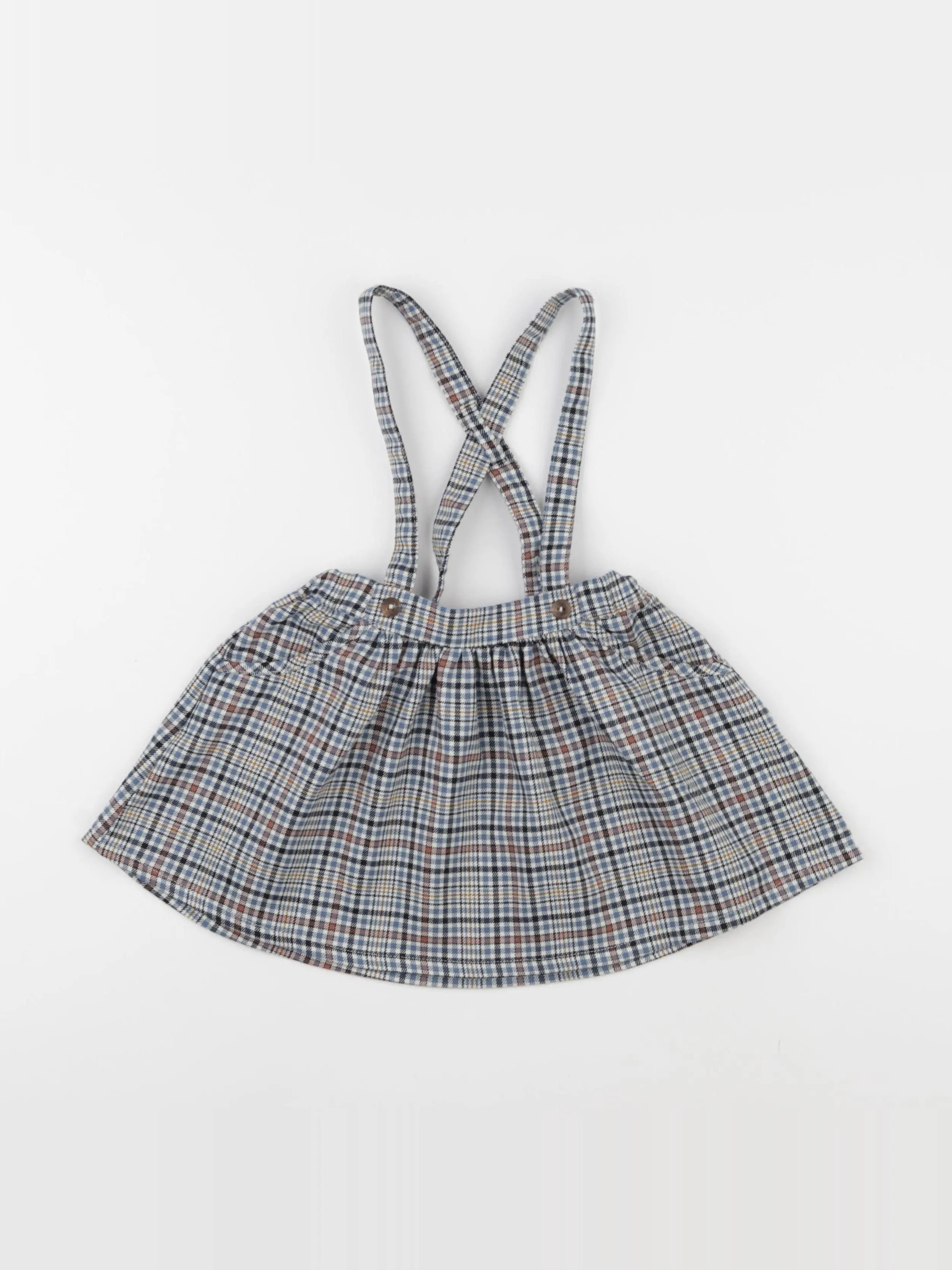 Vertbaudet - robe multicolore - 24 mois