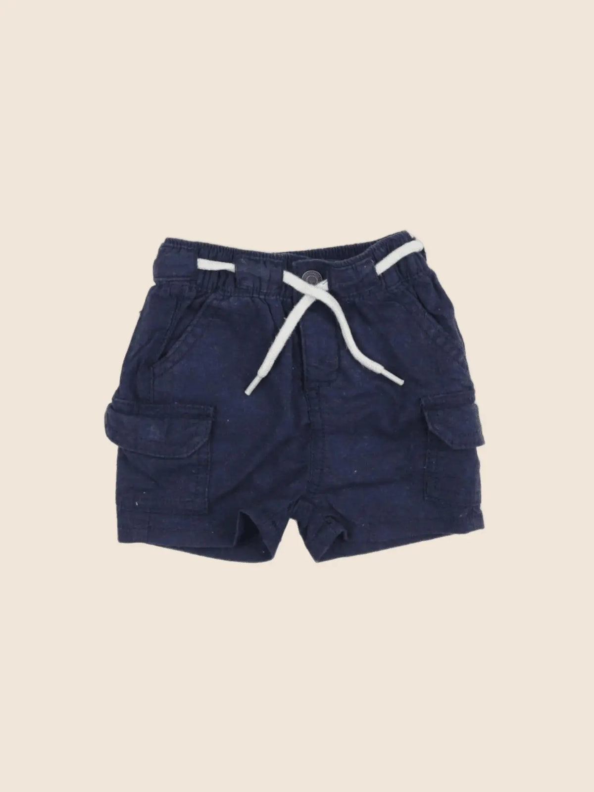 Vertbaudet - short bleu - 3 mois