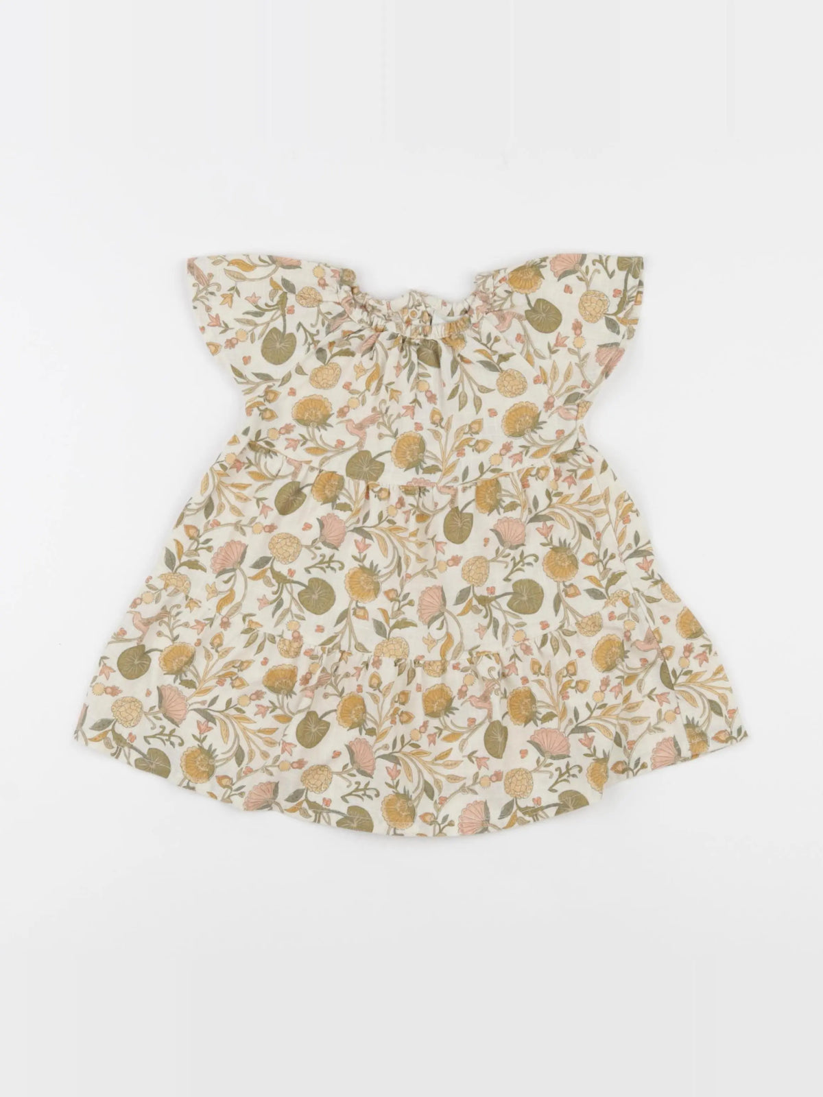 Tape à l'oeil - robe beige - 6 mois