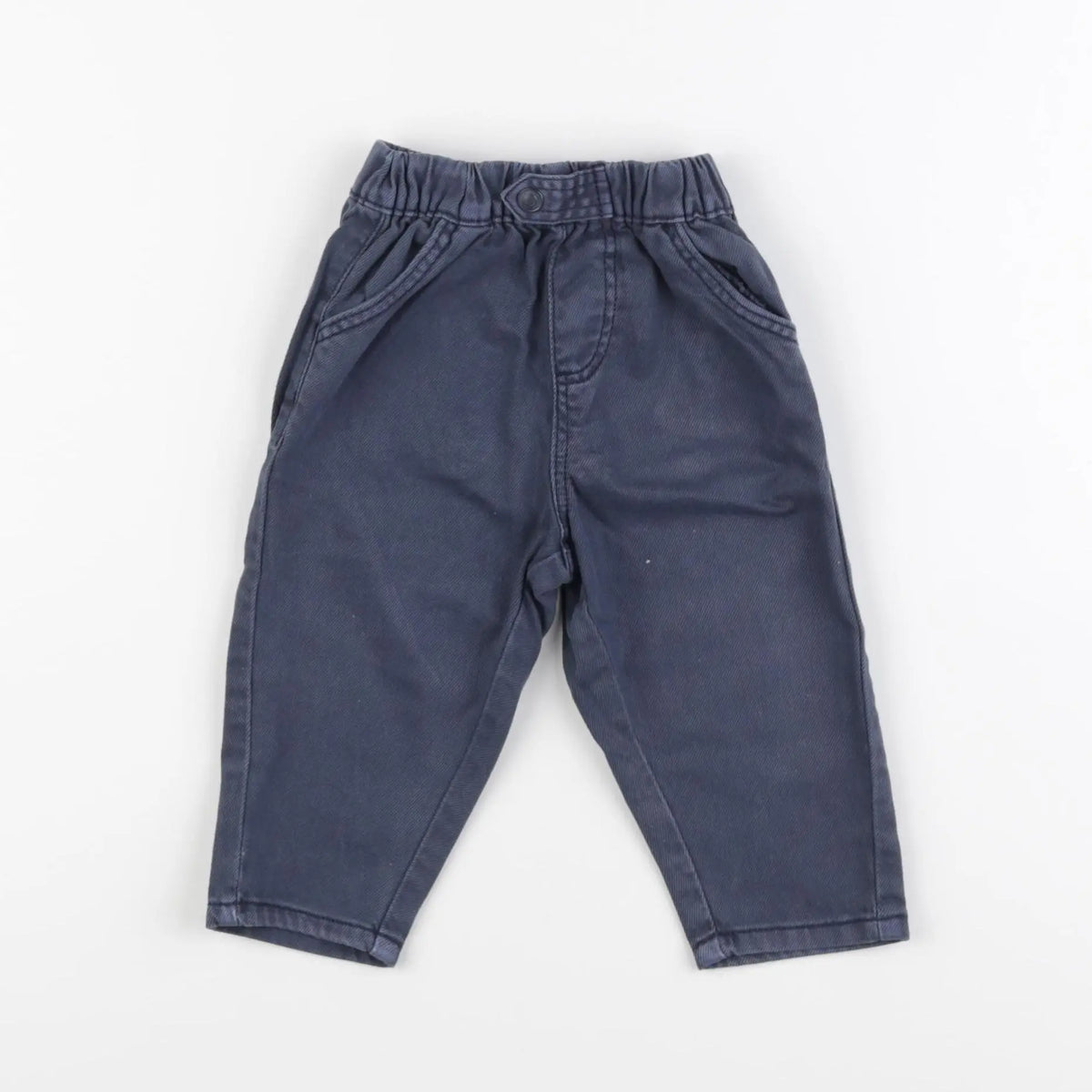 Vertbaudet - jean bleu - 6 mois